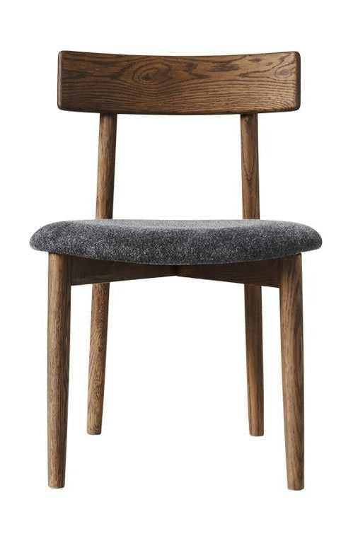 Muubs Tetra Dining Chair, Brown/Granite