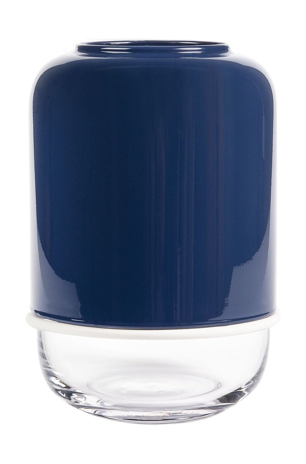 [product_category]-Muurla Capsule Vase, Navy Blue-Muurla-6416114963829-345-185-32-MUU-1