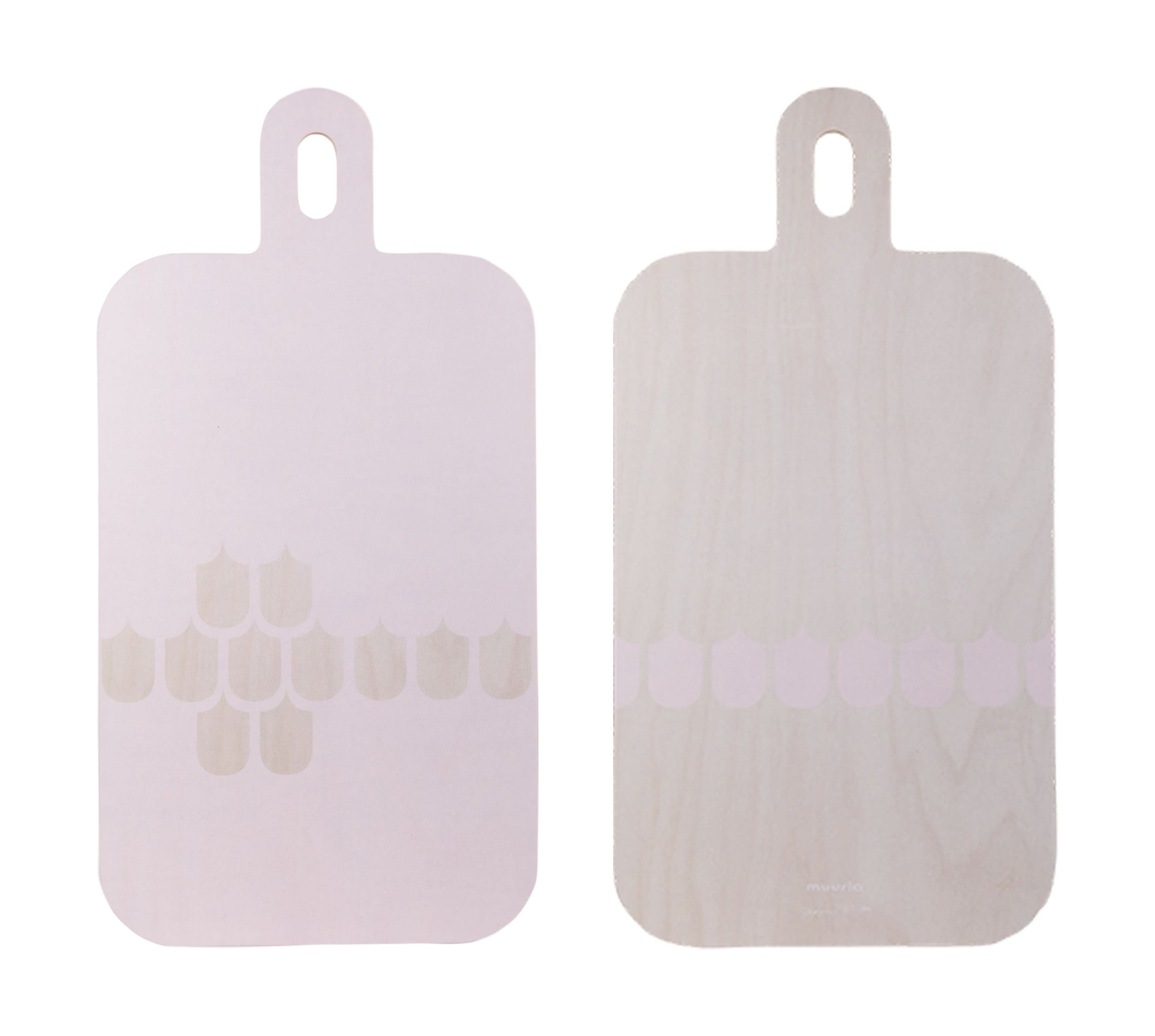 Muurla Chop & Serving Board, Birch/Pink