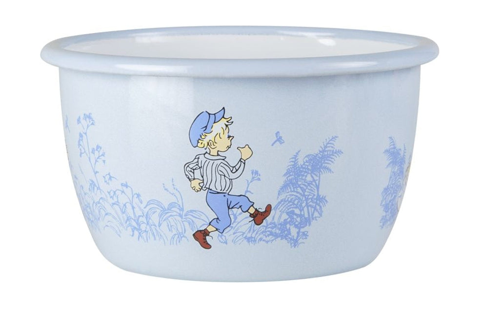 Muurla Emil von Lönnerberga Emaille Bowl Emil Blau