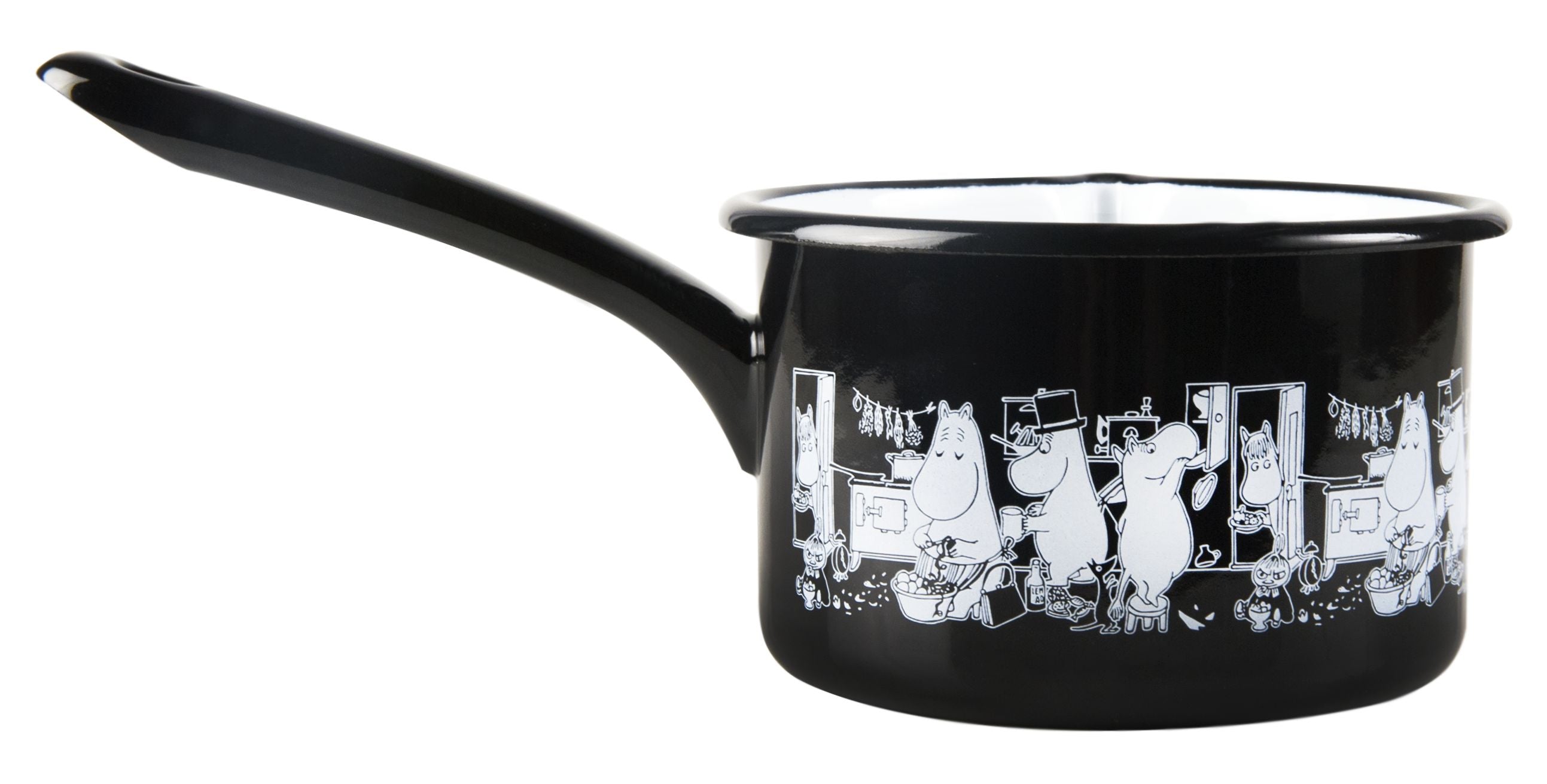 [product_category]-Muurla Moomin At The Kitchen Enamel Saucepan, In The Kitchen-Muurla-6416114954186-1712-080-53-MUU-2