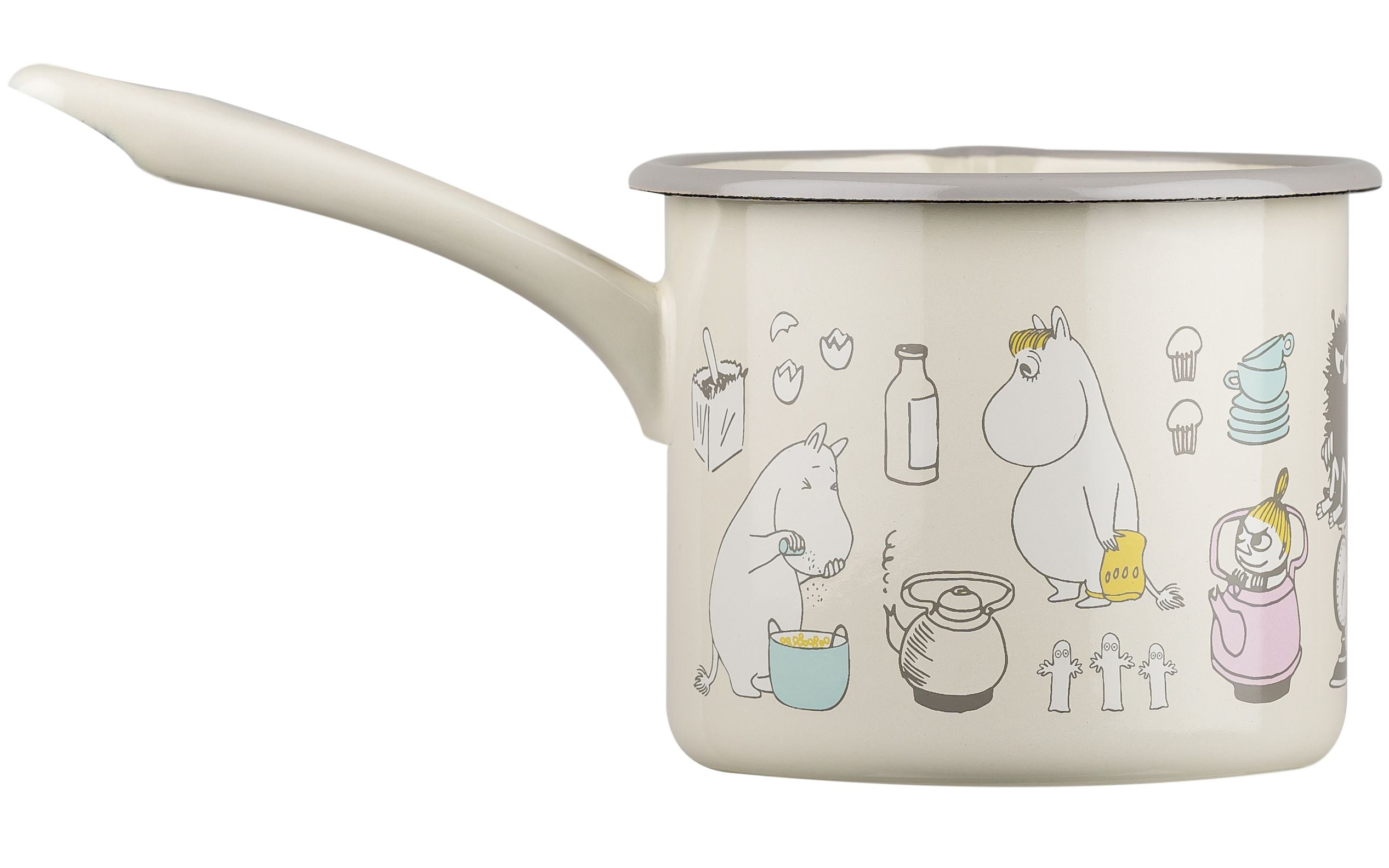 [product_category]-Muurla Moomin Bon Appétit Enamel Saucepan-Muurla-6416114968602-1719-130-01-MUU-2