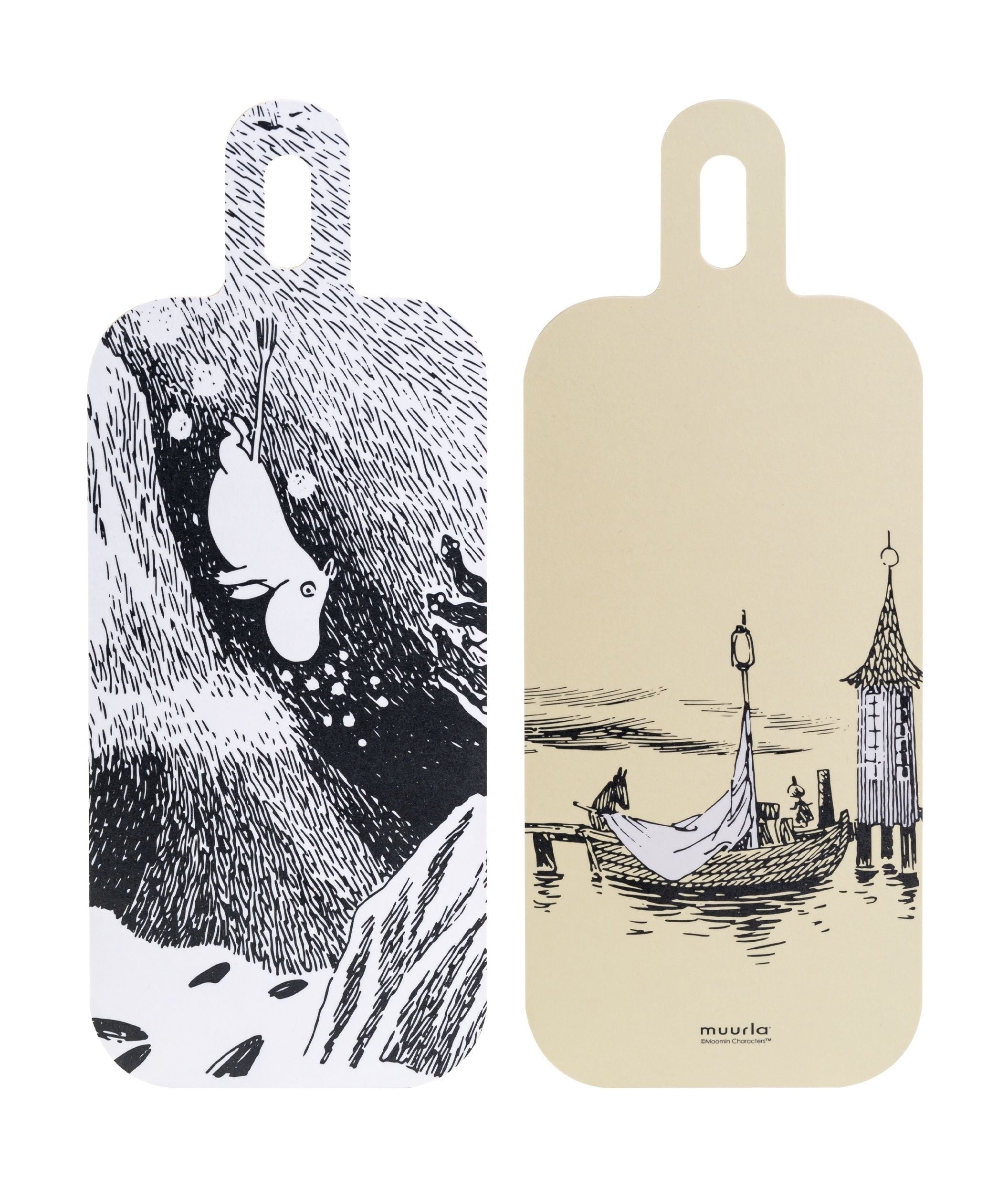 Muurla Moomin Chop & Serv Board, Abenteuer auf dem Wasser