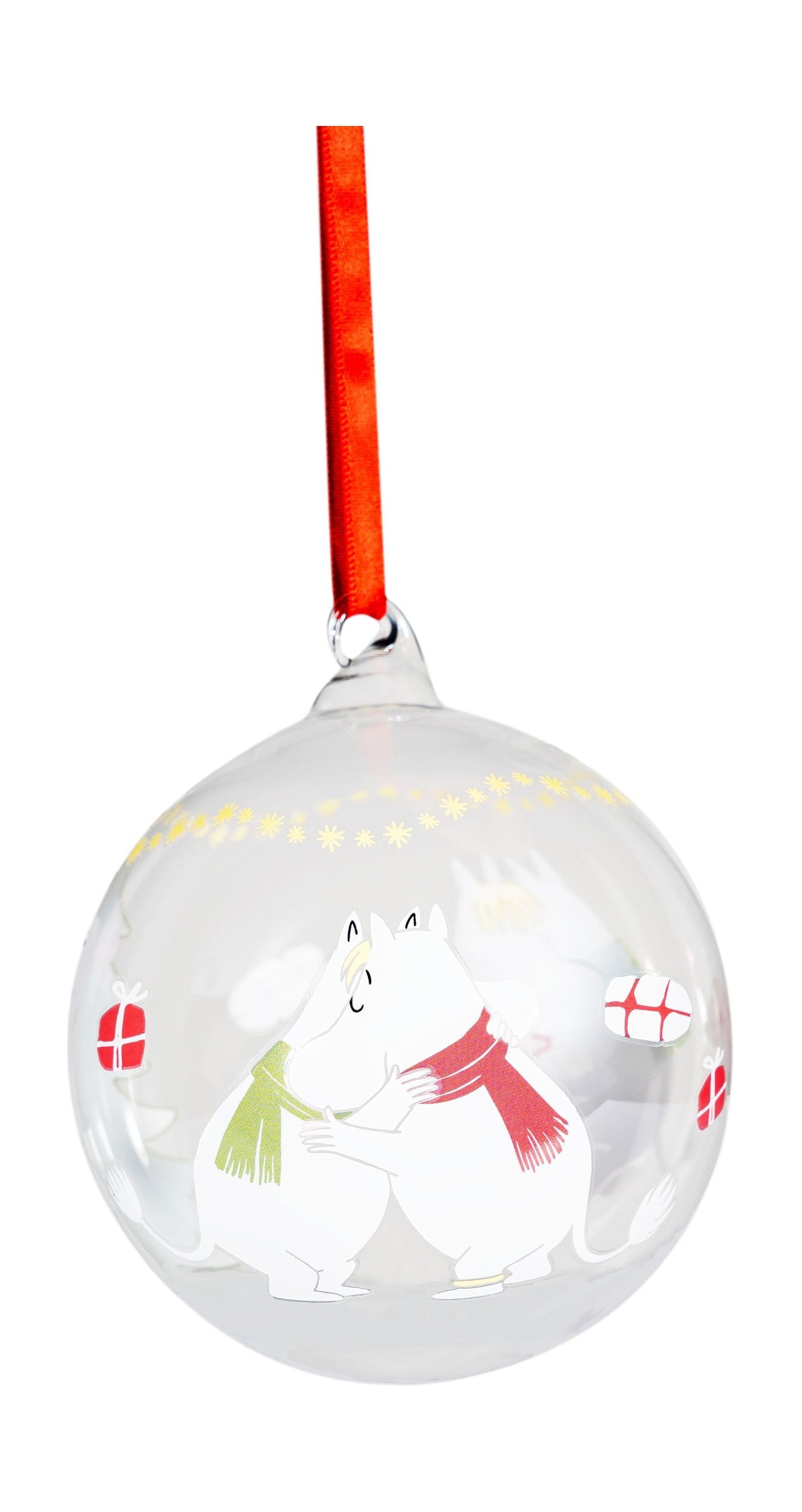 Muurla Moomin Christmas Bauble Felices fiestas