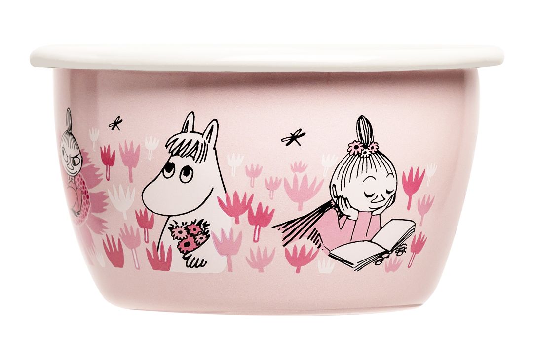 [product_category]-Muurla Moomin Enamel Bowl, Girls-Muurla-6416114966264-1711-030-03-MUU-3