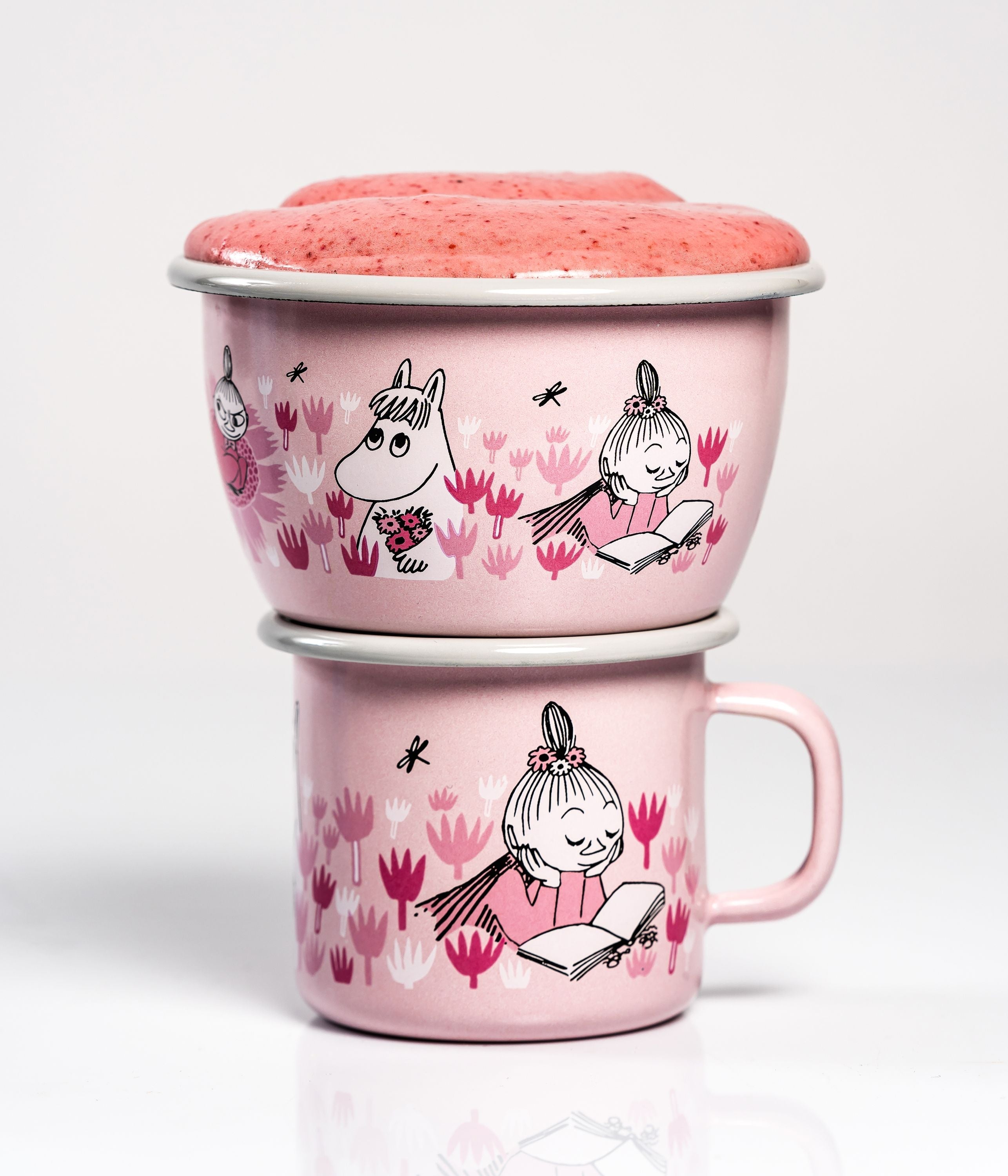 [product_category]-Muurla Moomin Enamel Bowl, Girls-Muurla-6416114966264-1711-030-03-MUU-7