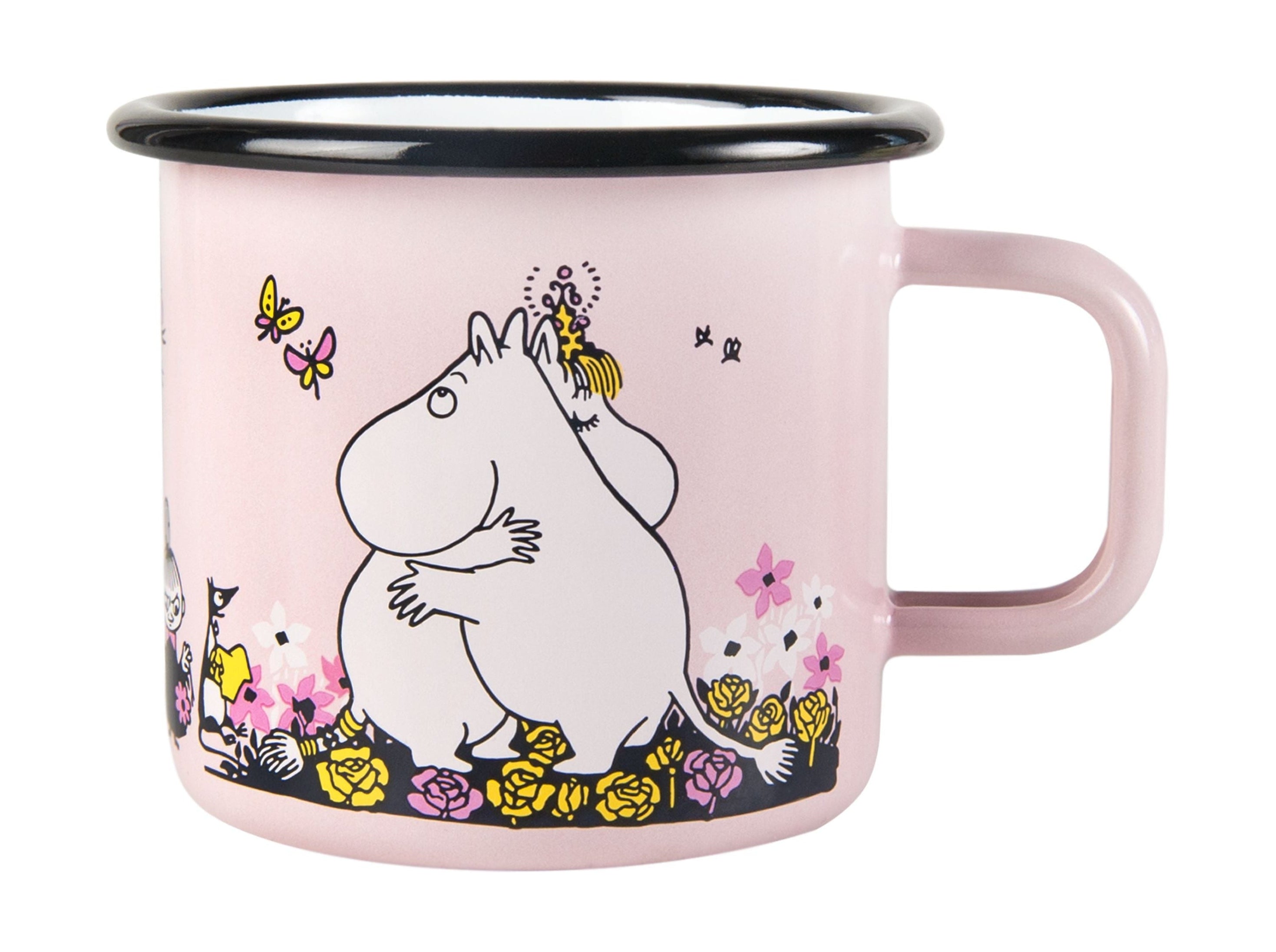 [product_category]-Muurla Moomin Enamel Mug Hug, Pink-Muurla-6416114959631-1714-037-02-MUU-1