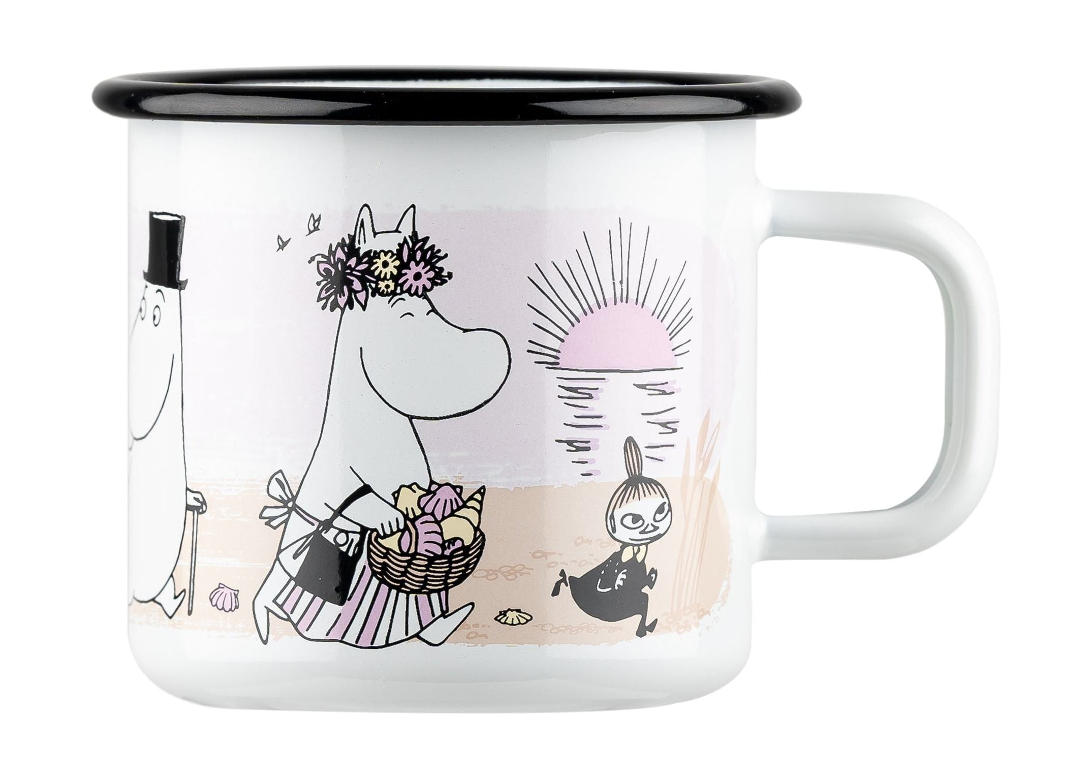 MUURLA MOOMIN ENAMEL MUGE La plage