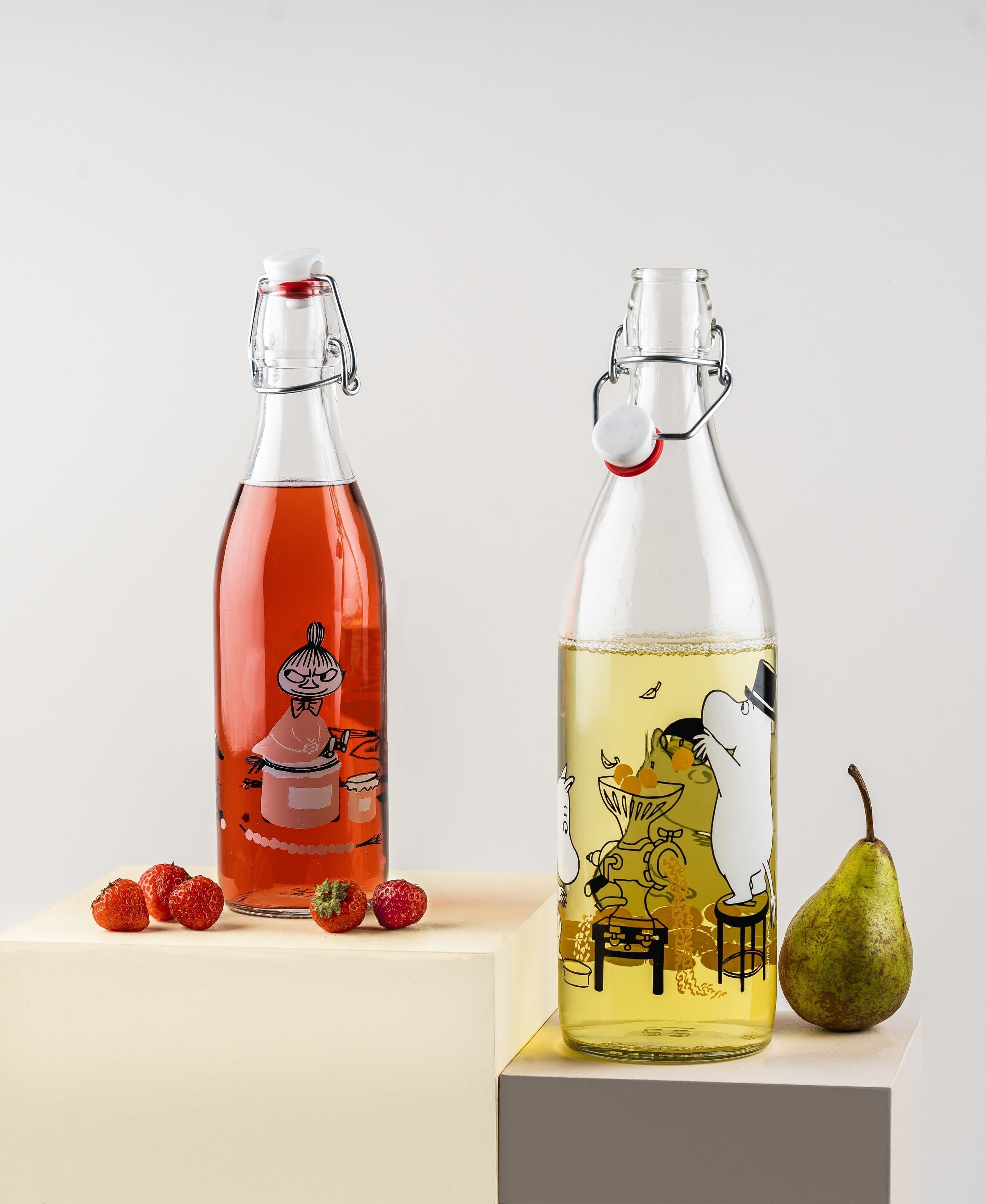 [product_category]-Muurla Moomin Glass Bottle, Fruits-Muurla-6416114969616-774-100-02-MUU-14