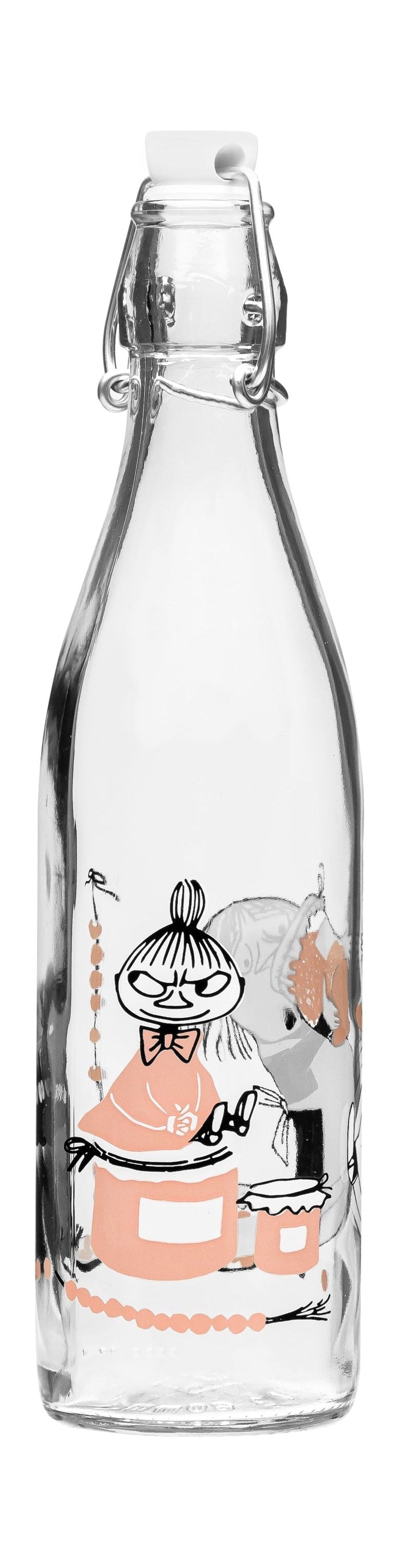 Botella de vidrio de Muurla Moomin, mermelada