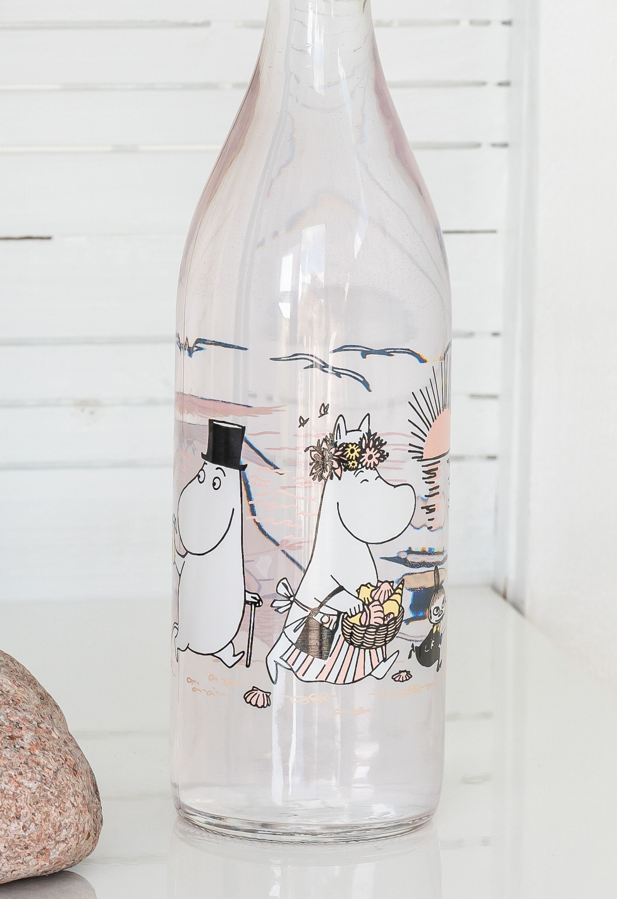 [product_category]-Muurla Moomin Glass Bottle, The Beach-Muurla-6416114968336-774-100-08-MUU-10