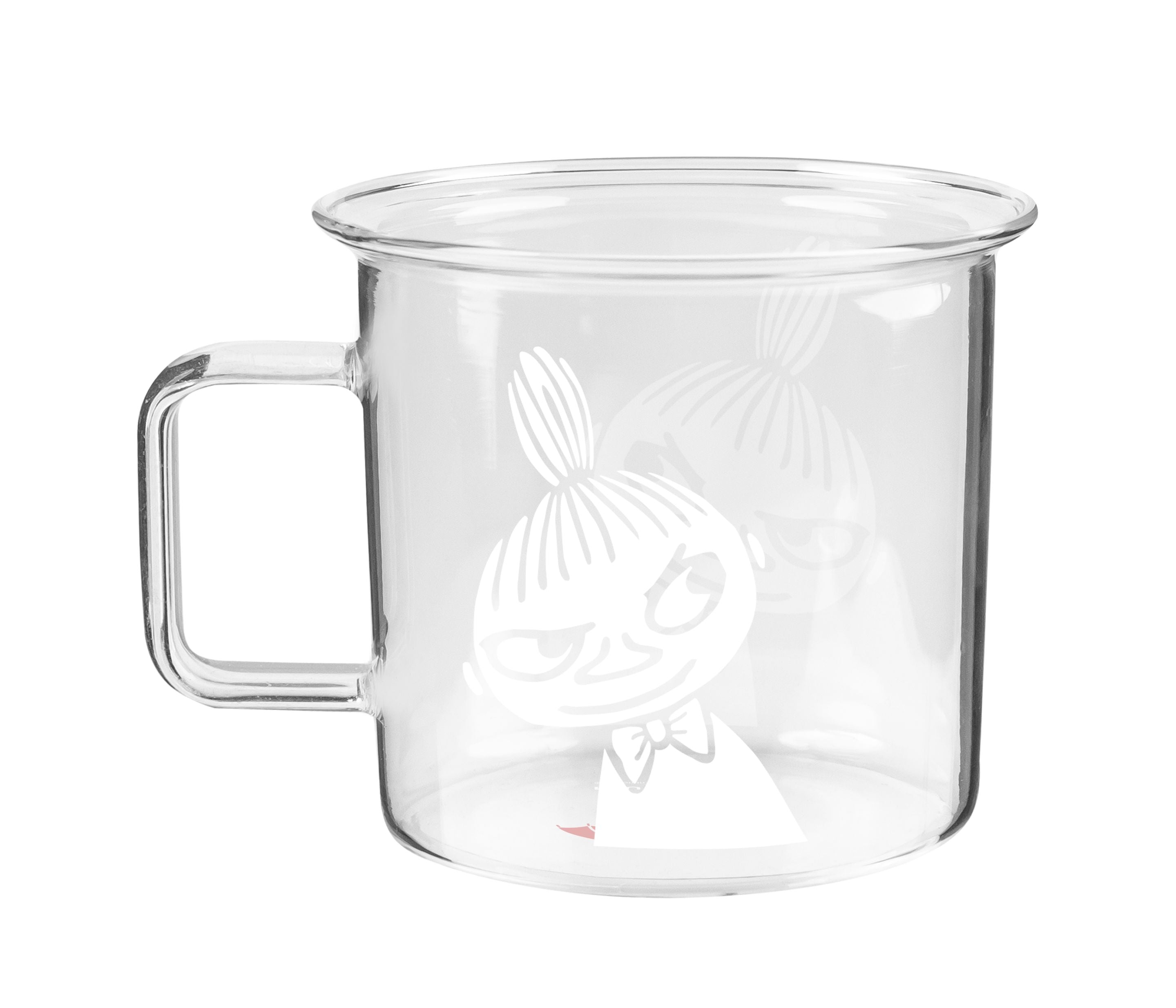 [product_category]-Muurla Moomin Glass Mug 3,5 Dl, Little My-Muurla-6416114968756-741-035-03-MUU-2