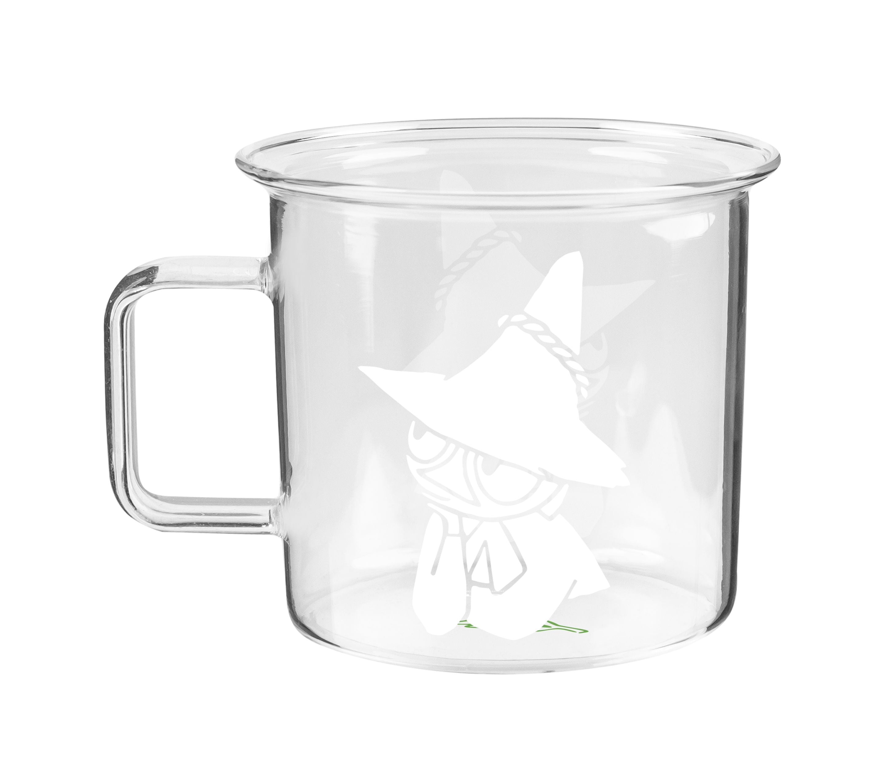 [product_category]-Muurla Moomin Glass Mug 3,5 Dl, Snufkin-Muurla-6416114968763-741-035-04-MUU-2