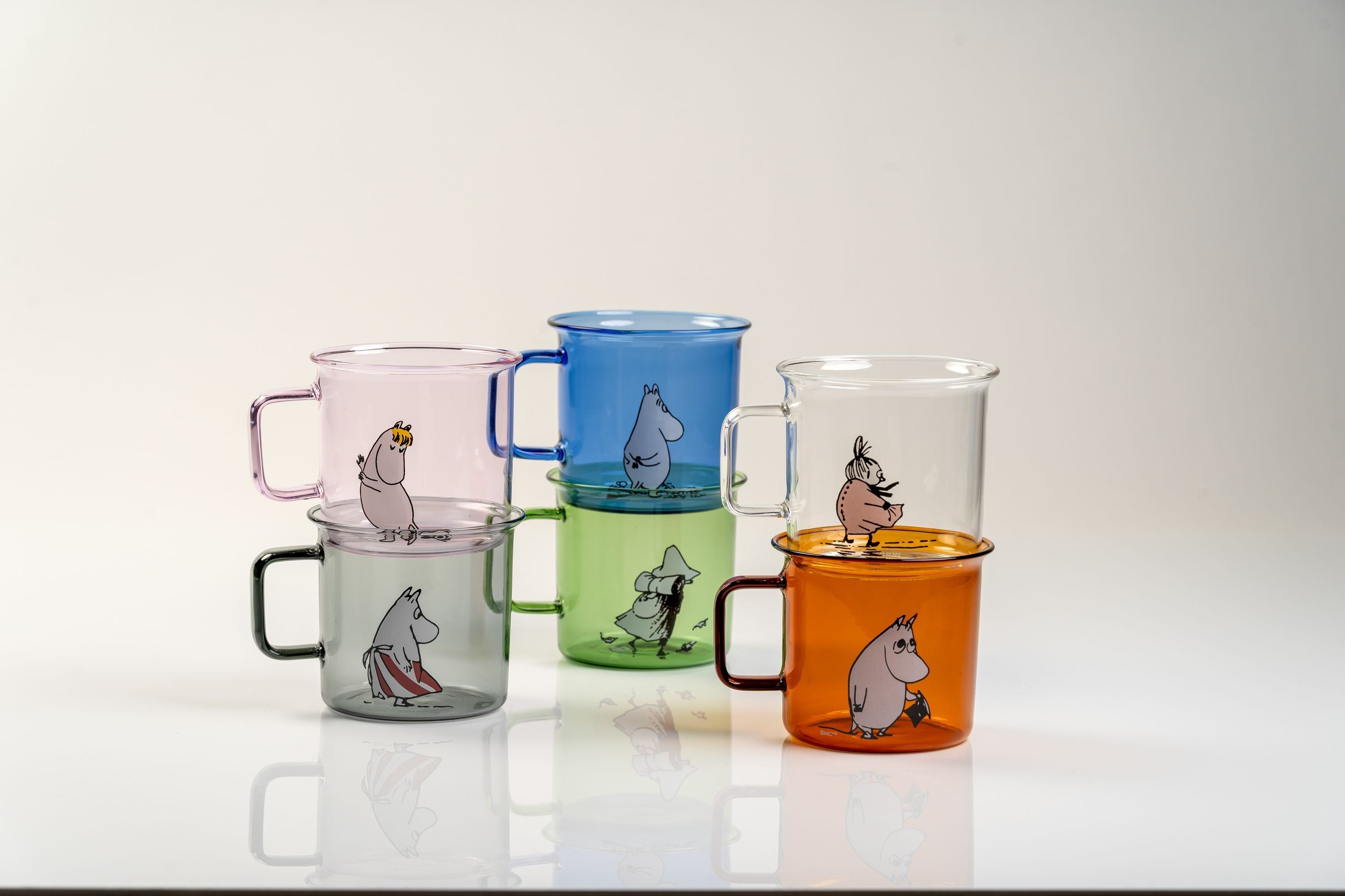 [product_category]-Muurla Moomin Glass Mug Little My, Clear-Muurla-6416114966615-716-035-08-MUU-12