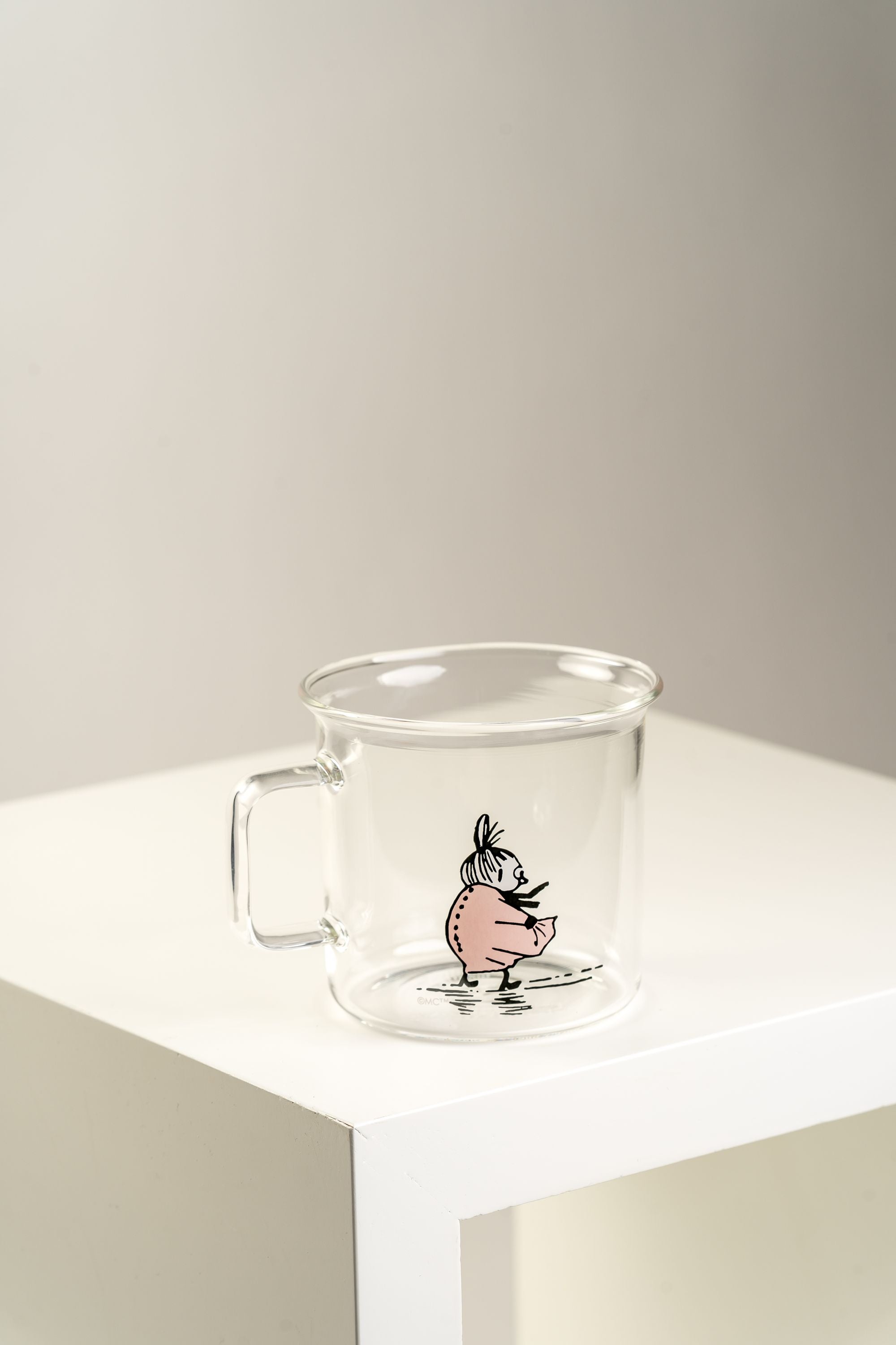 [product_category]-Muurla Moomin Glass Mug Little My, Clear-Muurla-6416114966615-716-035-08-MUU-13