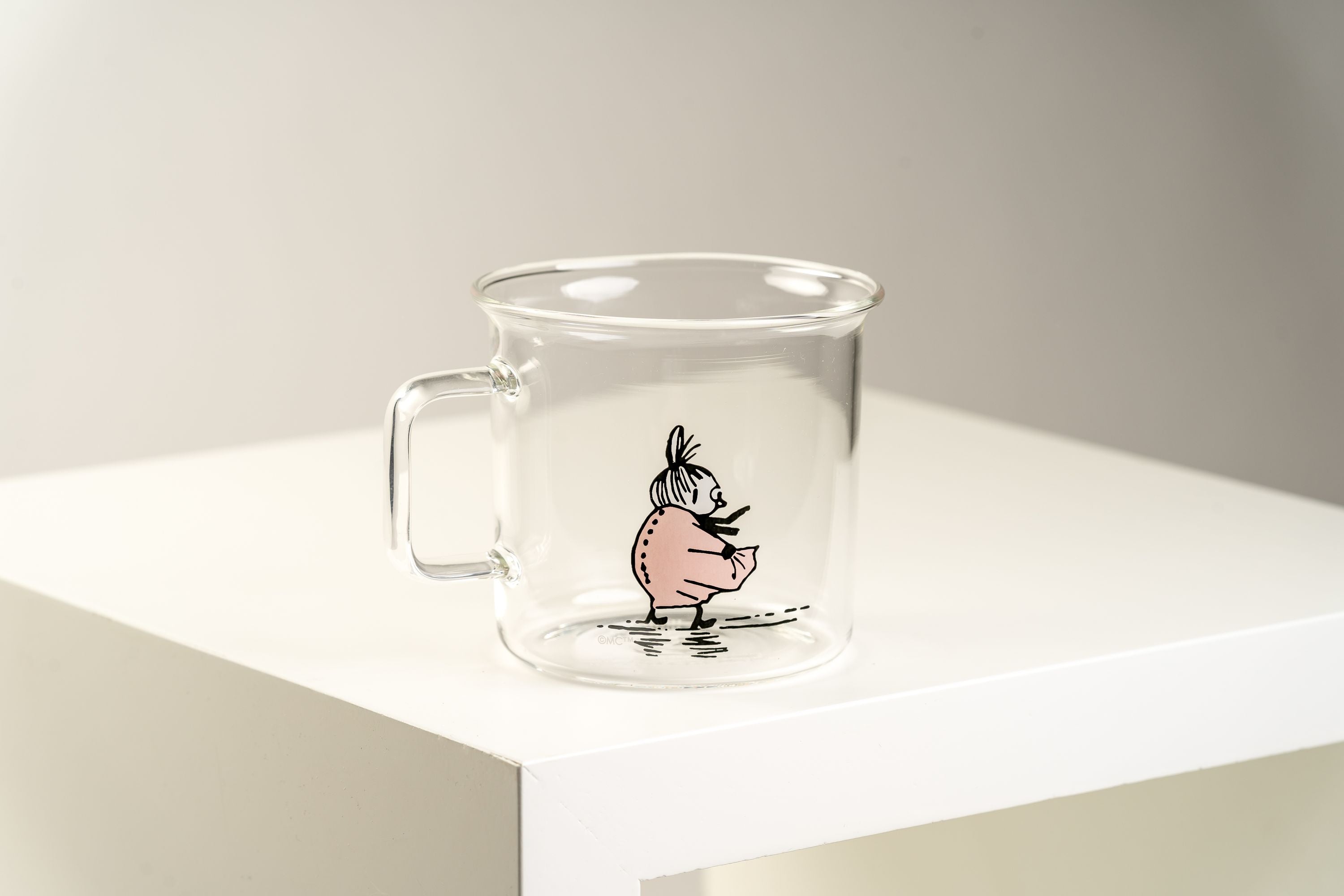 [product_category]-Muurla Moomin Glass Mug Little My, Clear-Muurla-6416114966615-716-035-08-MUU-2