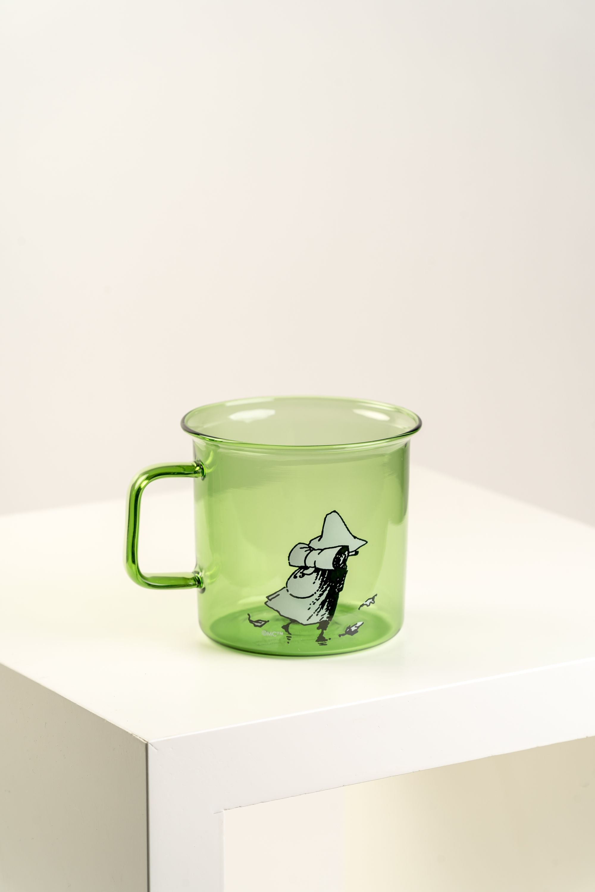 [product_category]-Muurla Moomin Glass Mug, Snufkin-Muurla-6416114966622-716-035-09-MUU-5