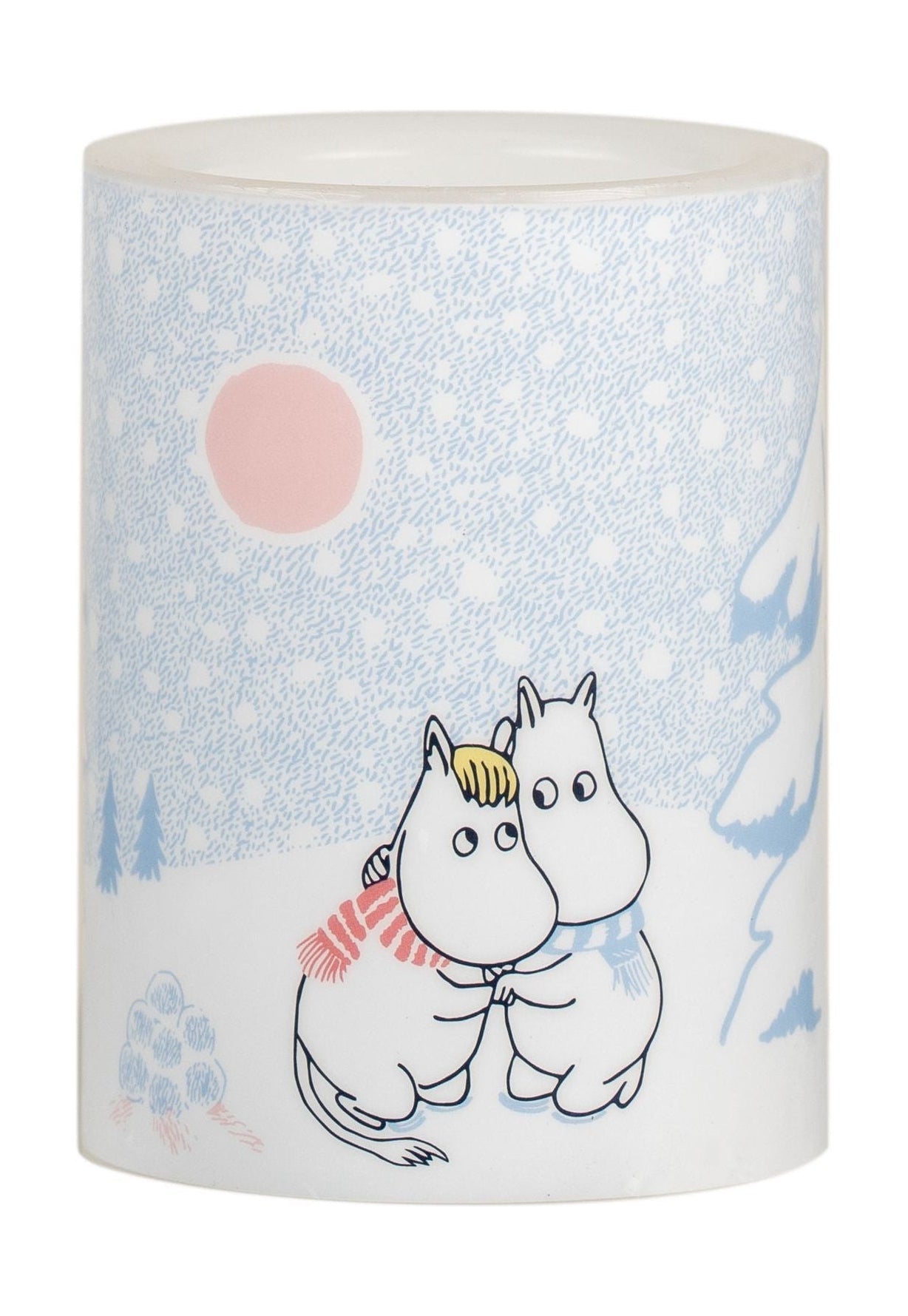 Muurla Moomin ledde ljuset låt det snö