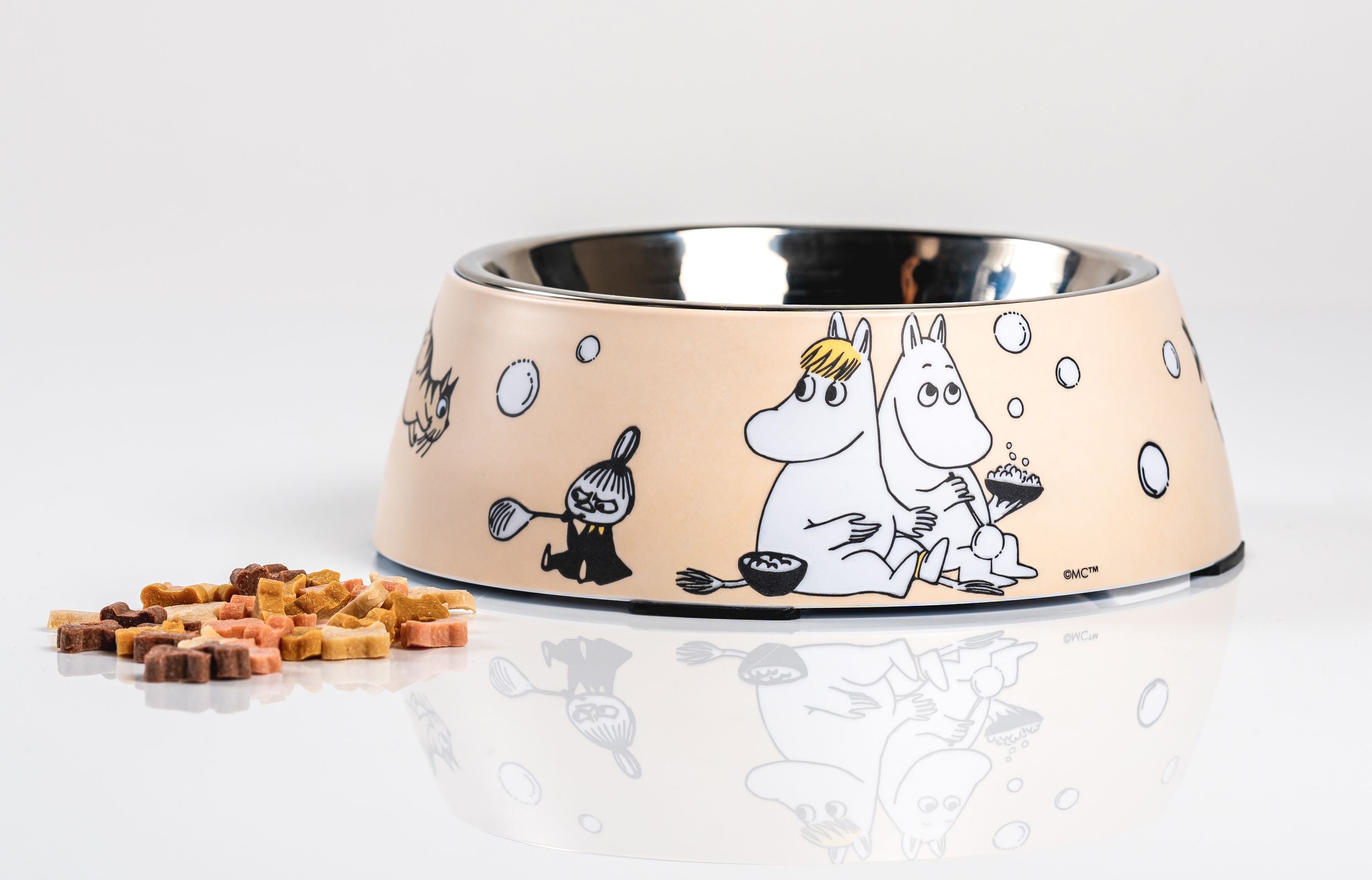 [product_category]-Muurla Moomin Pets Food Bowl M, Beige-Muurla-6416114968794-4700-175-06-MUU-5