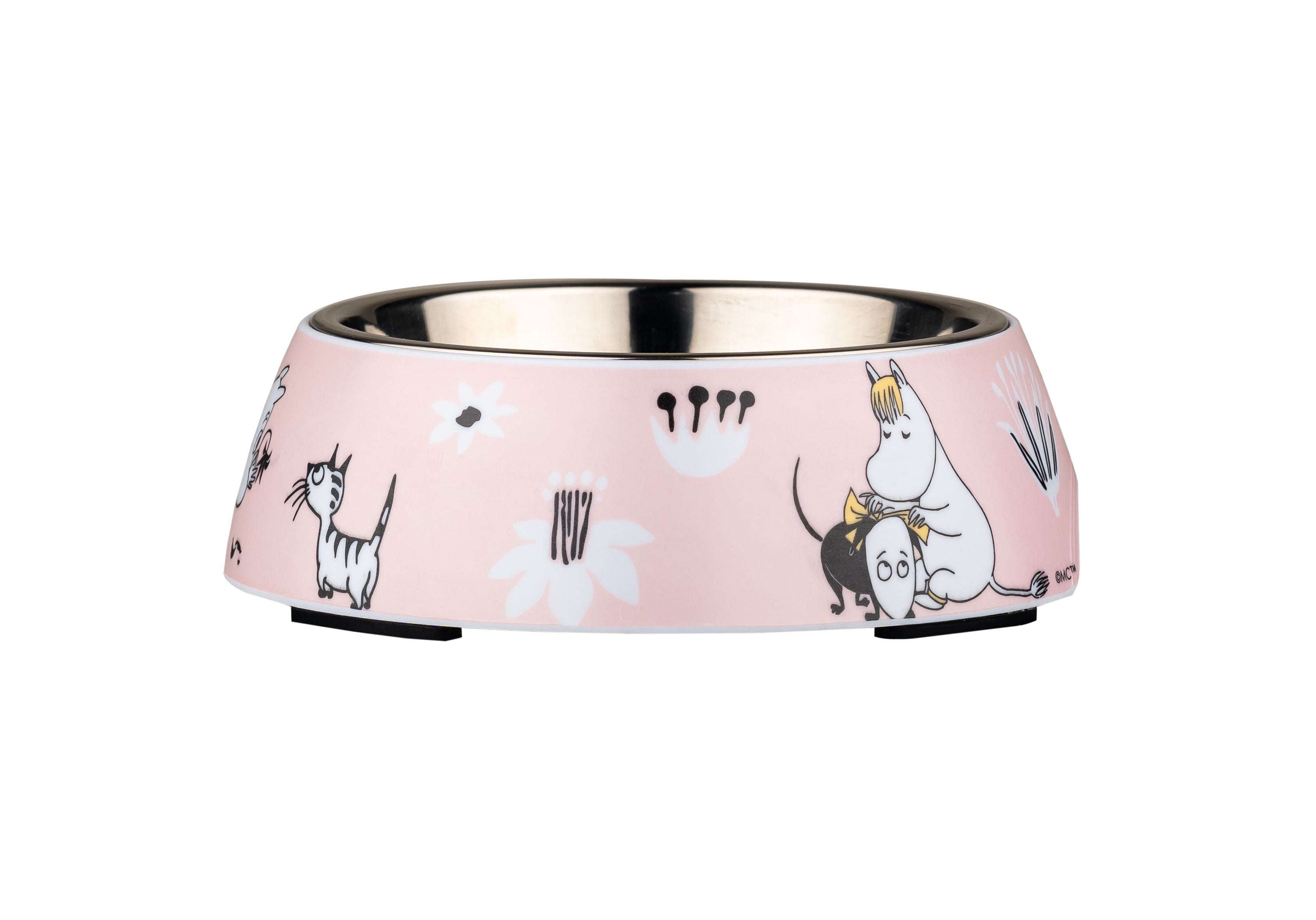 [product_category]-Muurla Moomin Pets Food Bowl S, Pink-Muurla-6416114968787-4700-140-05-MUU-2