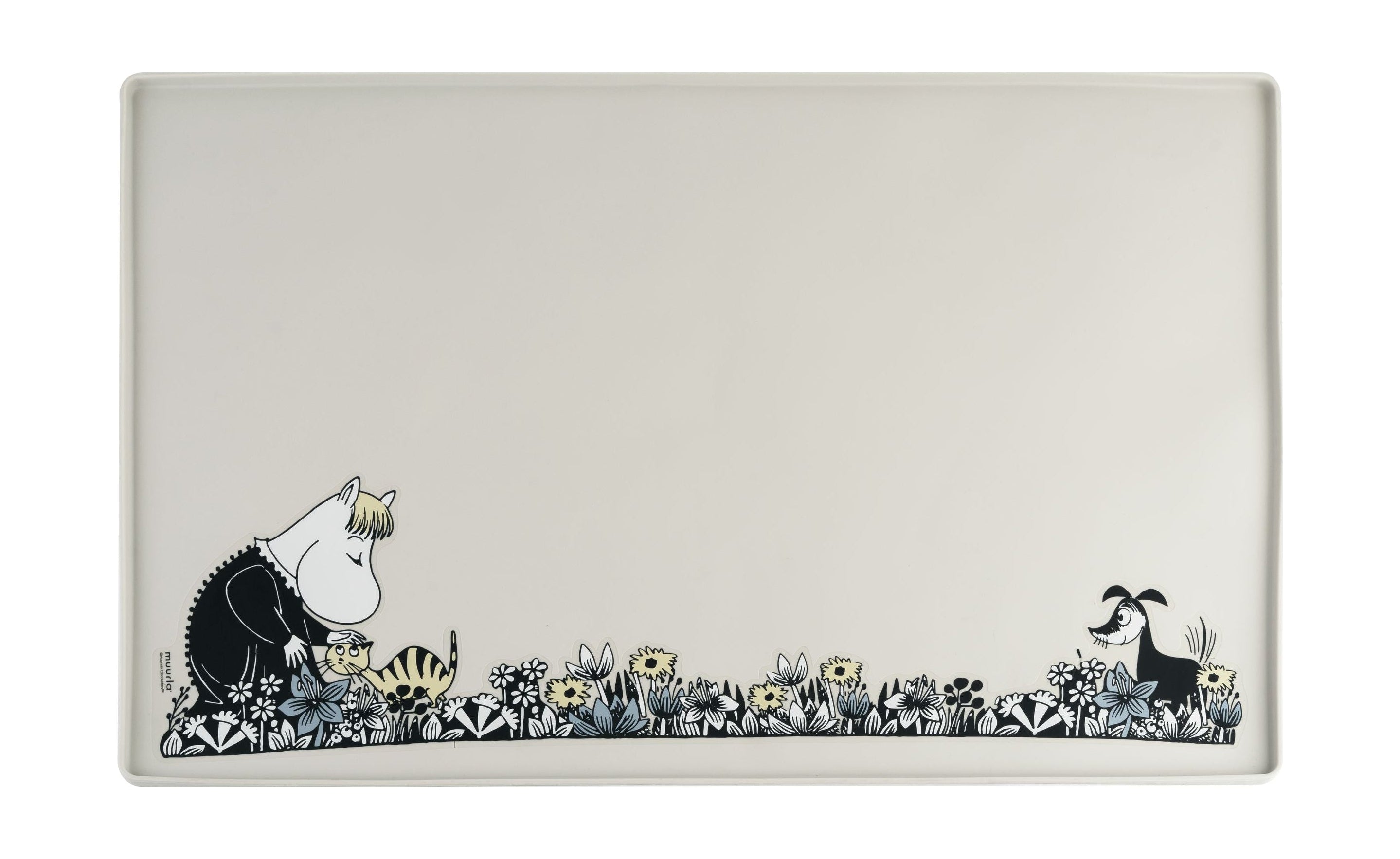 Muurla Moomin Pets Silicone Mat, Grey