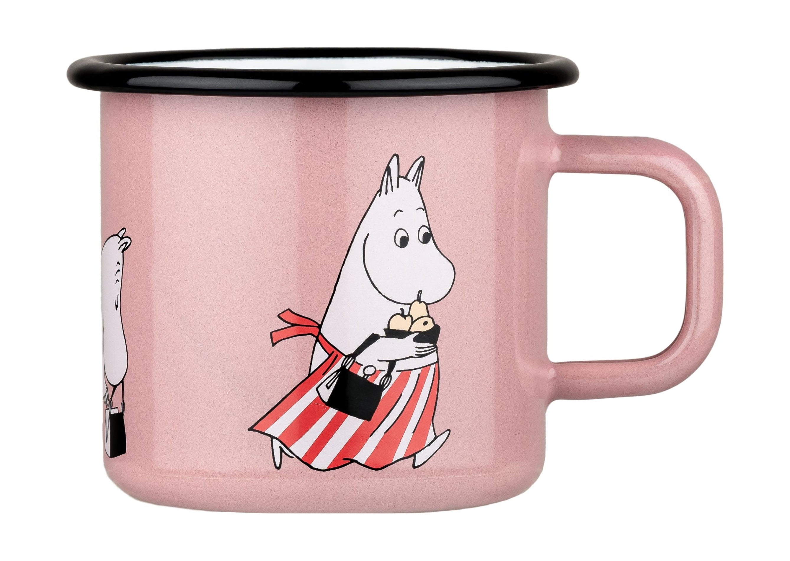 Muurla Moomin Retro Emaille Becher, Moominmamma