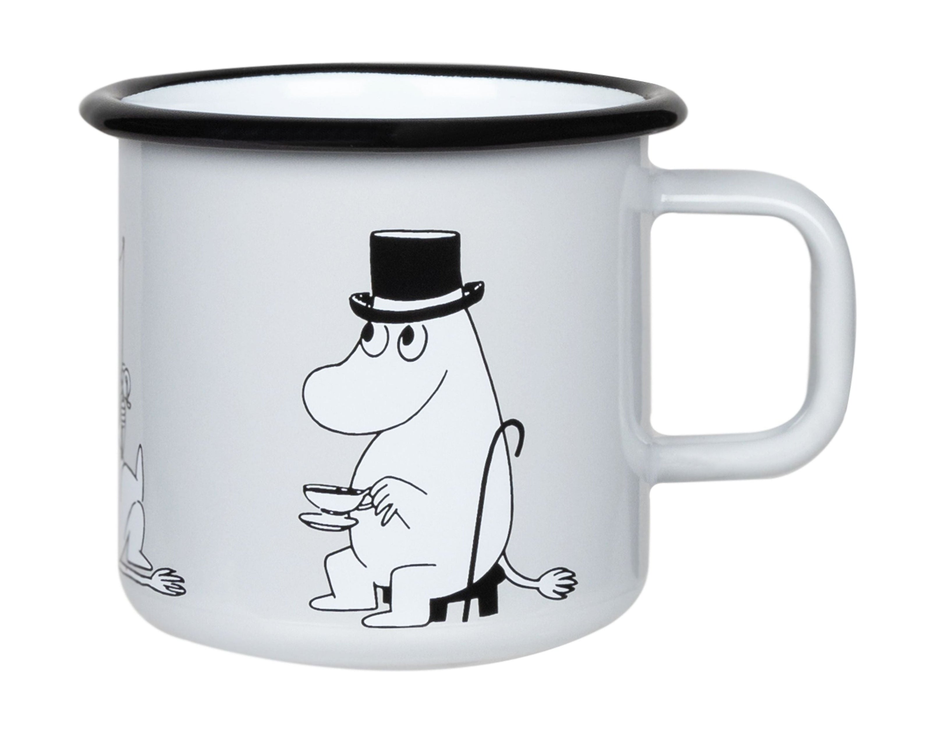 MUURLA MOOMIN RETRO ENAMEL MUG, MOMOMINPAPPA