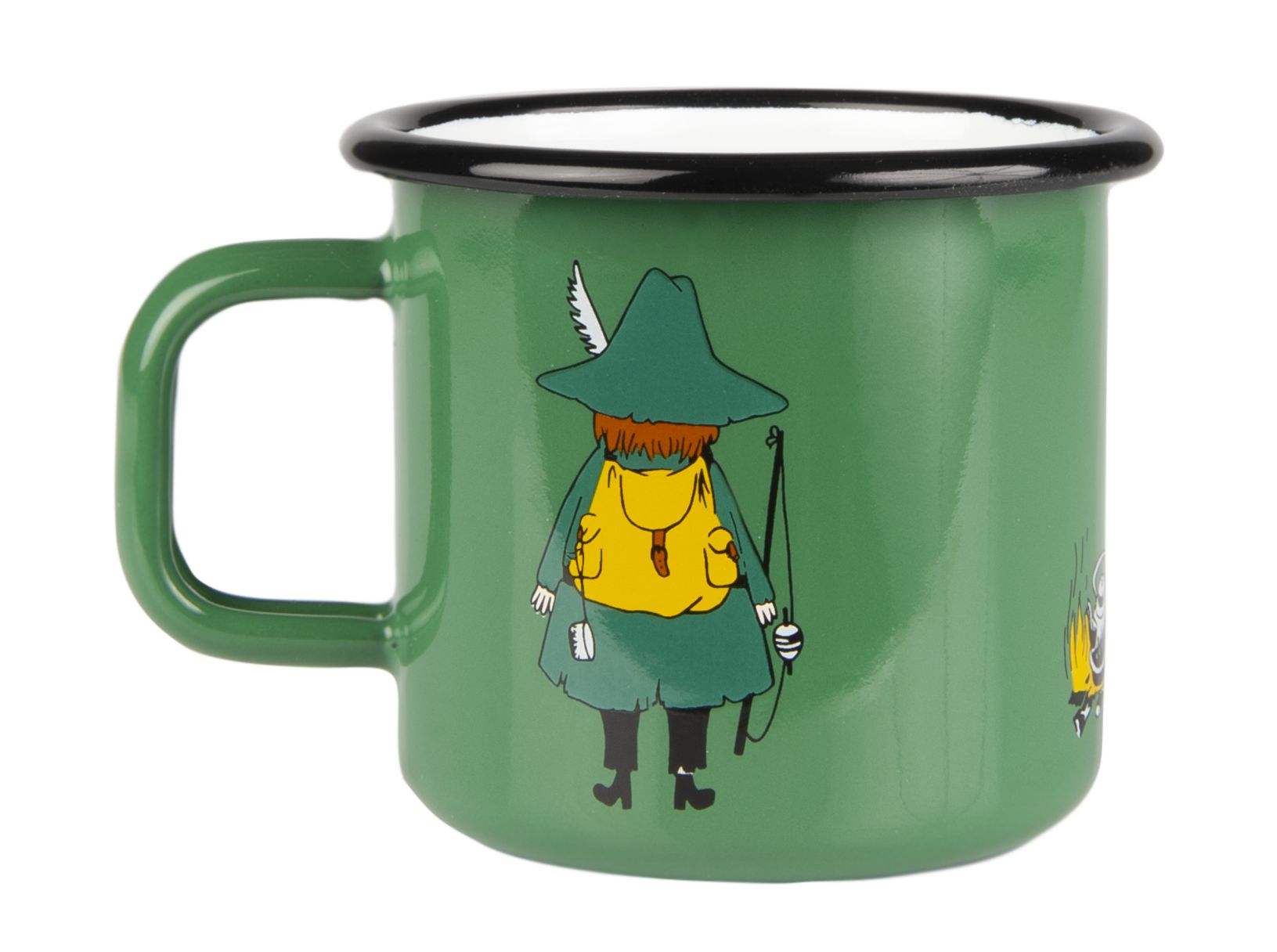 [product_category]-Muurla Moomin Retro Enamel Mug, Snufkin-Muurla-6416114965083-1701-037-02-MUU-12