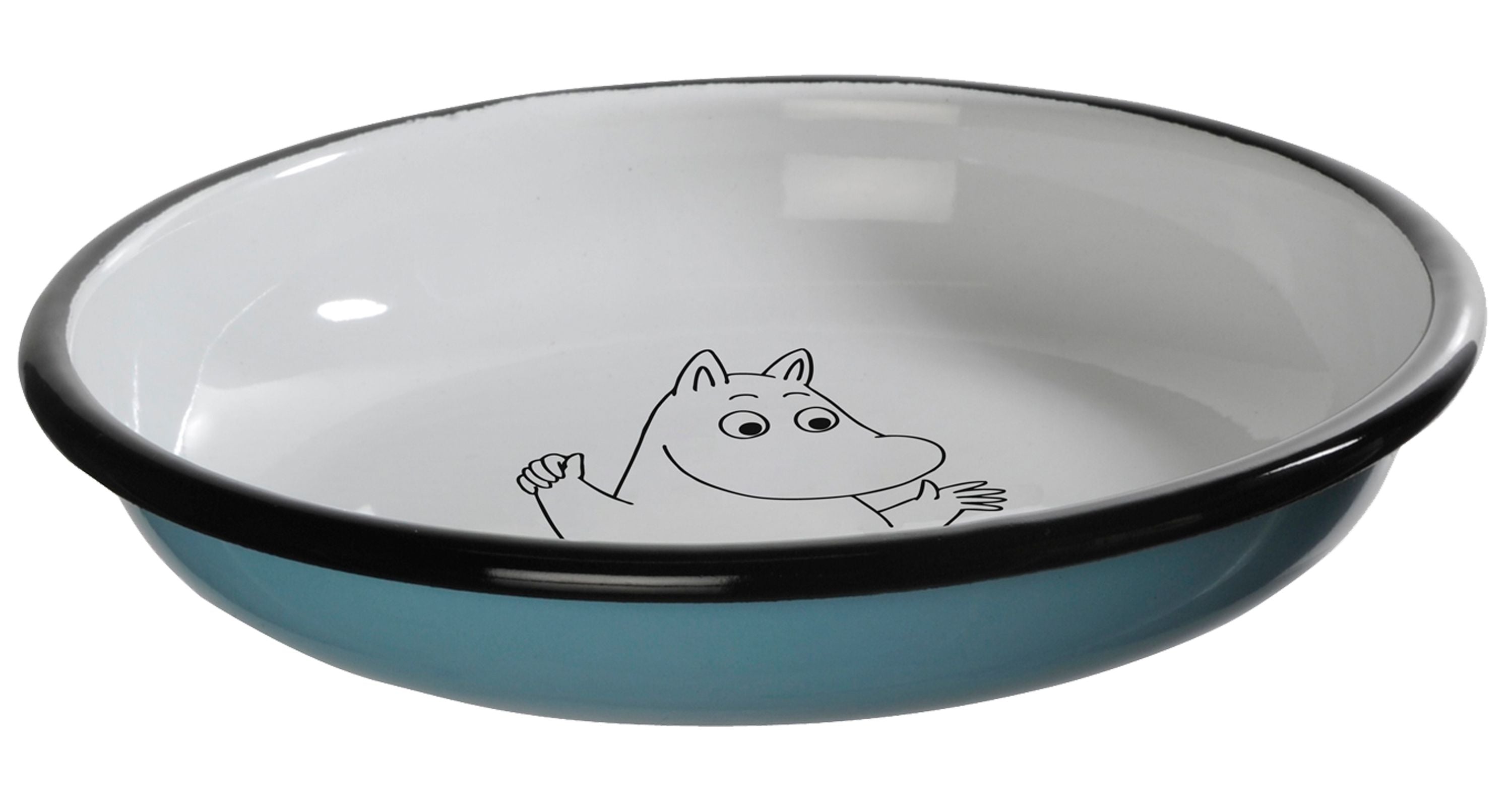 [product_category]-Muurla Moomin Retro Enamel Plate, Moomin-Muurla-6416114945146-1701-180-22-MUU-2