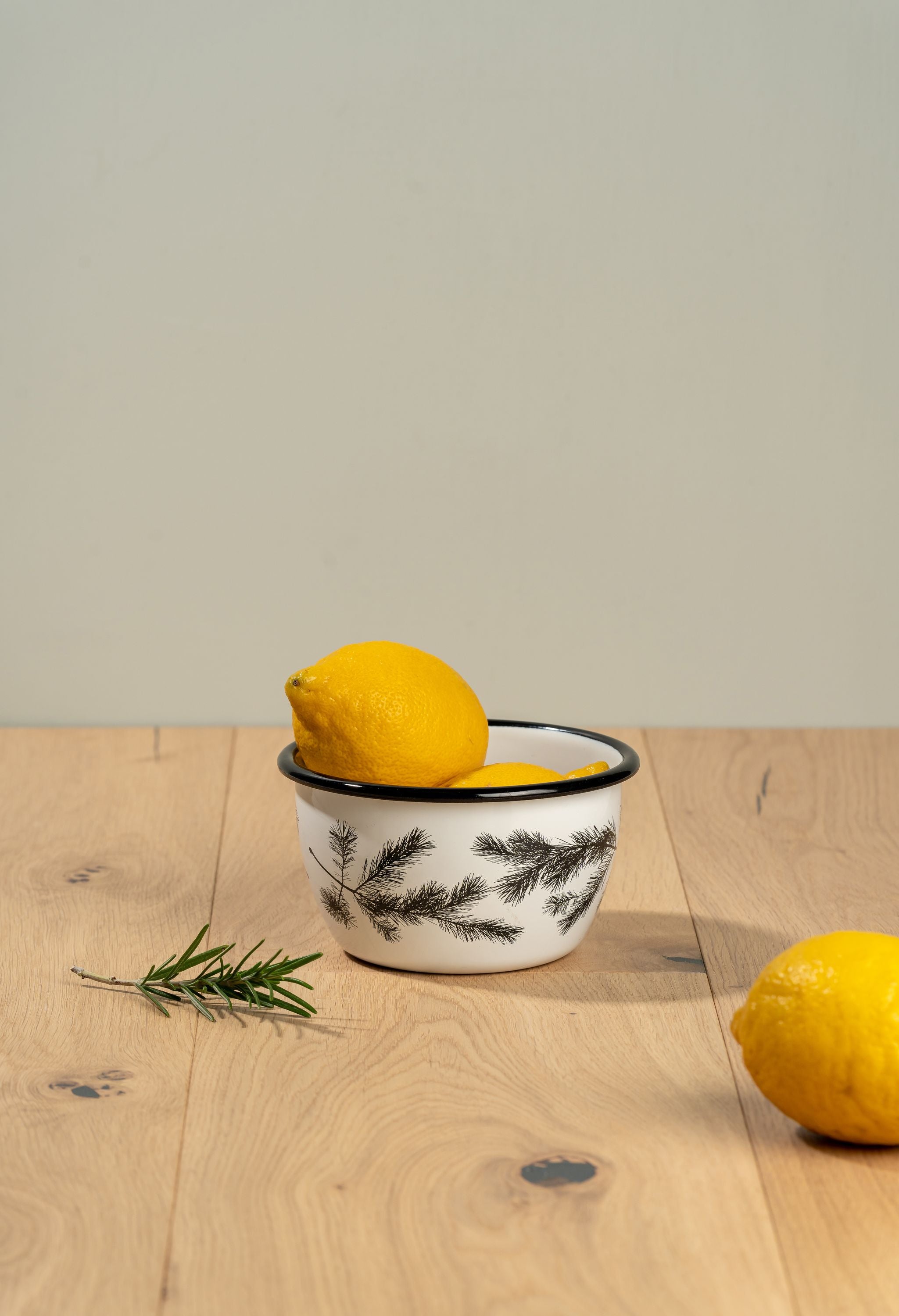 [product_category]-Muurla Nordic Enamel Bowl The Pine-Muurla-6416114969593-1330-060-12-MUU-6