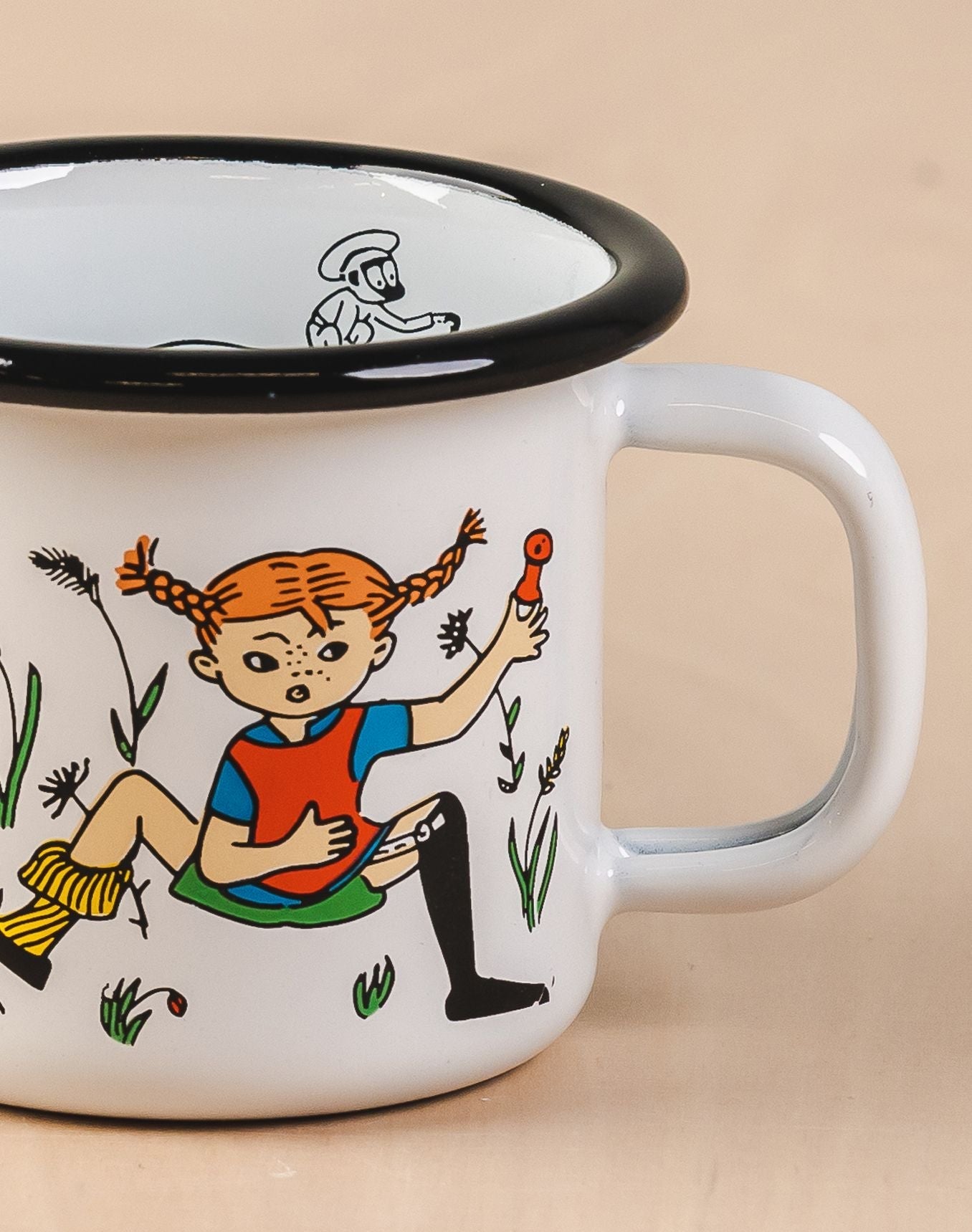 [product_category]-Muurla Pippi Longstocking Enamel Mug, Pippi & Mr Nilsson-Muurla-6416114948765-1400-015-06-MUU-5