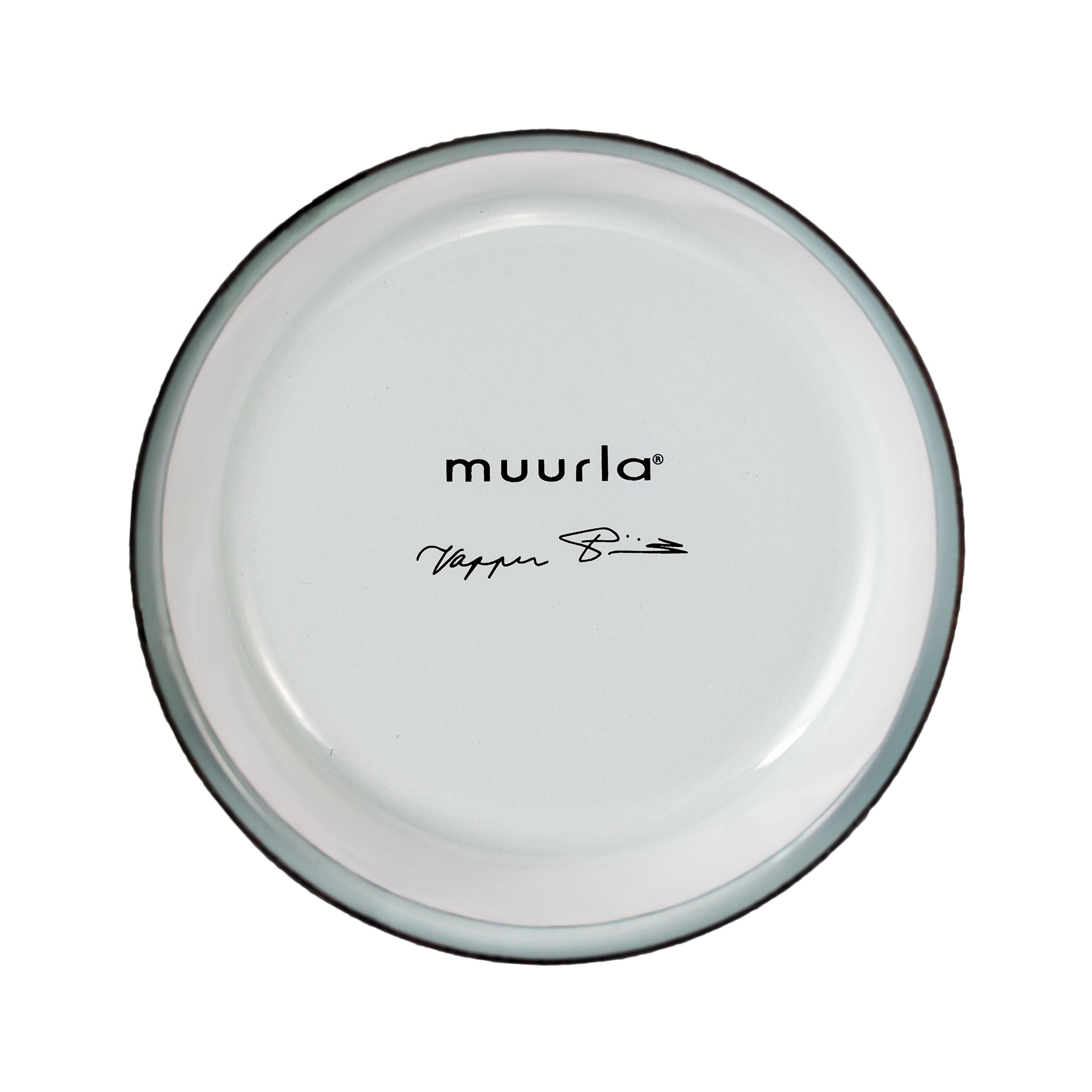 [product_category]-Muurla Vappu Kitchen Enamel Bowl, Green-Muurla-6416114966820-1338-030-40-MUU-2