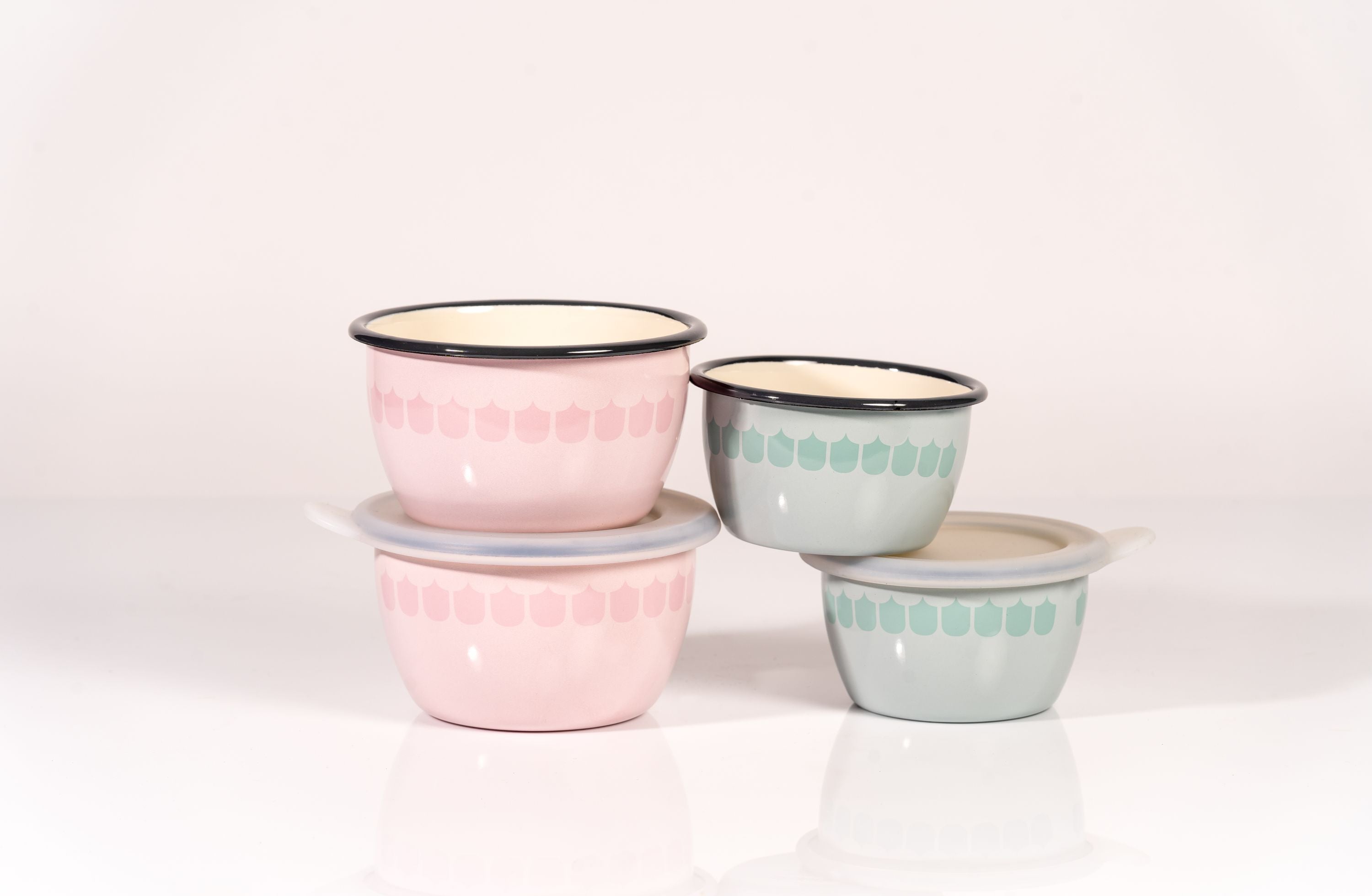 Muurla Vappu Kitchen Emaljel Bowl, Pink