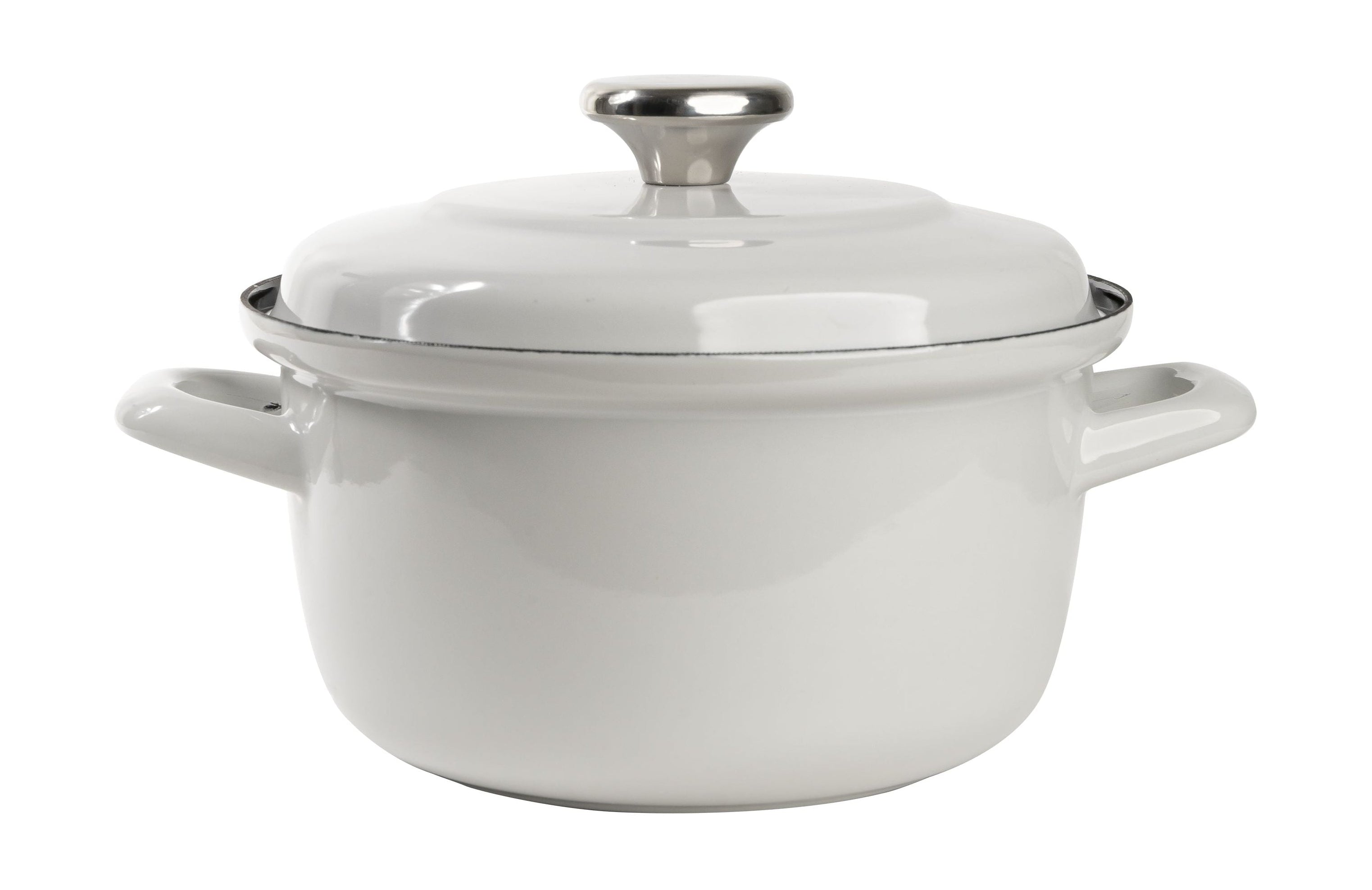 [product_category]-Muurla Vappu Kitchen Enamel Stew Pot, Grey-Muurla-6416114966479-1338-300-02-MUU-1