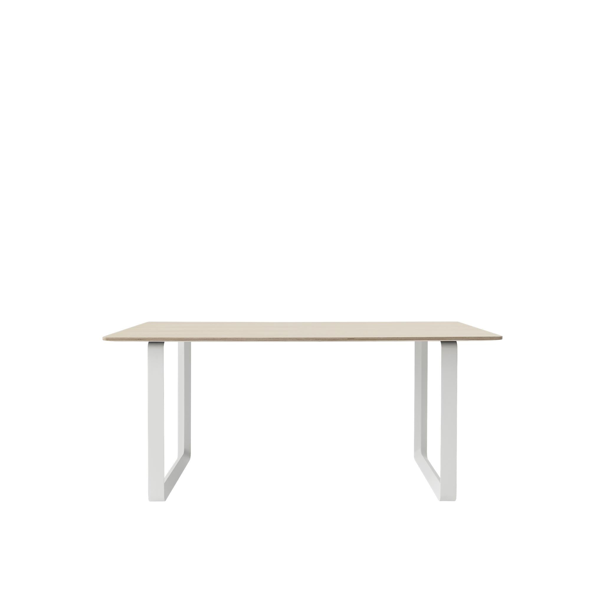 [product_category]-Muuto 70/70 Table 225cm, Oak/Black-Muuto-5710562135144-65184-MUU-1