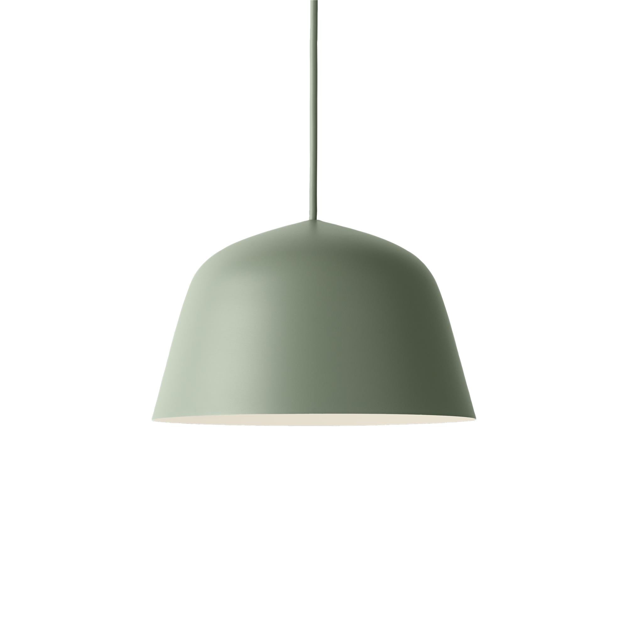 Lâmpada pendente de Muuto Ambit Ø 25 cm, verde empoeirado