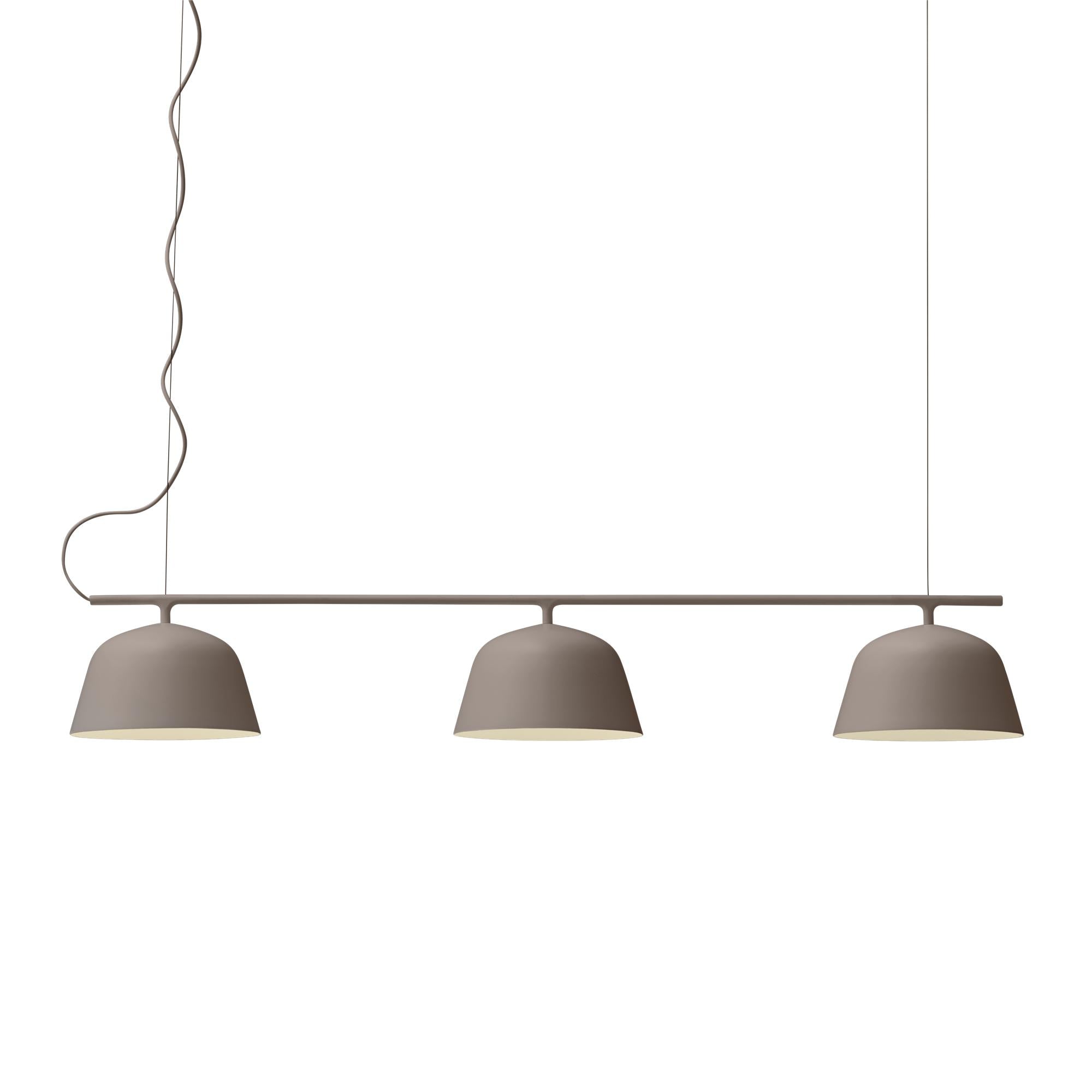 Muuto Ambit Rail hanglamp, taupe