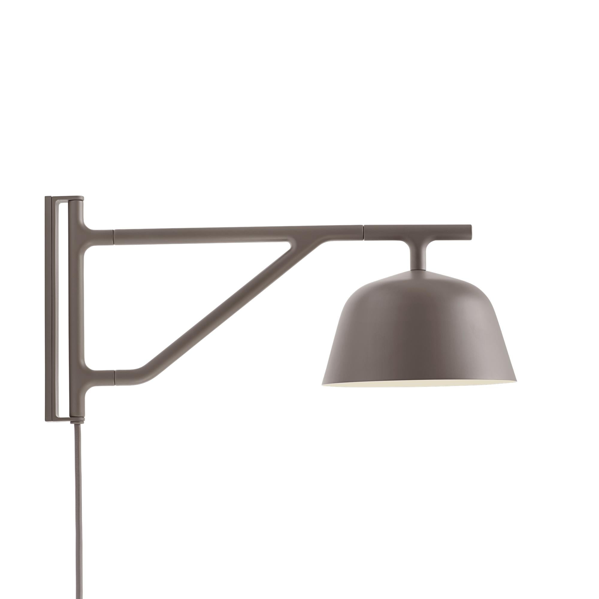 Lampe murale Muuto Ambit, taupe