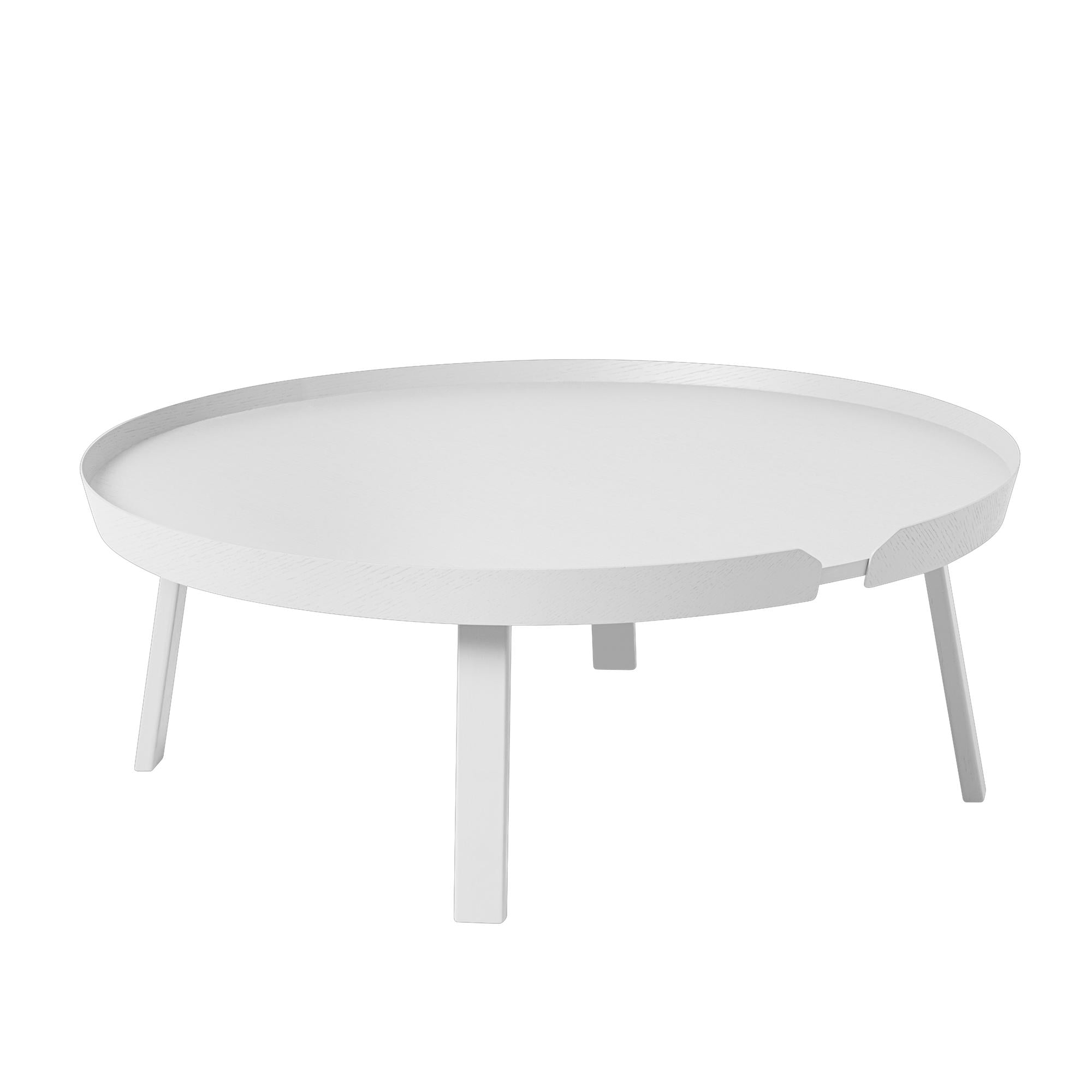 Muuto autour de la table basse grande, blanc