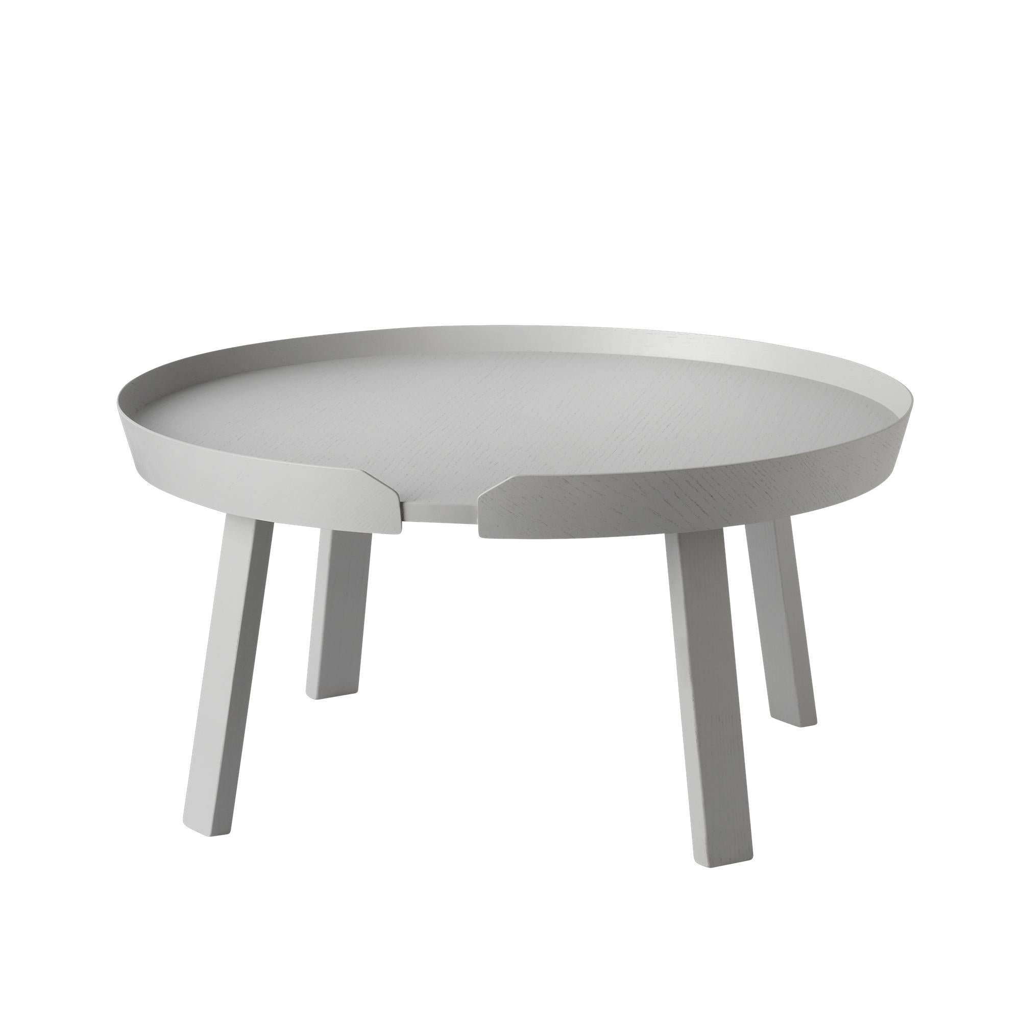 Muuto autour de la table basse moyenne, gris