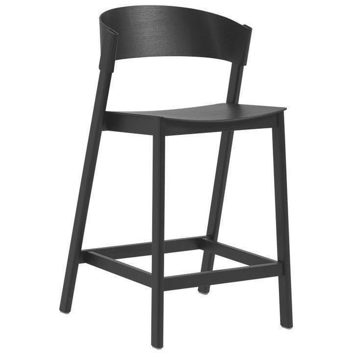 [product_category]-Muuto Cover Counter Stool, Black-Muuto-5713295307024-33202-MUU-1