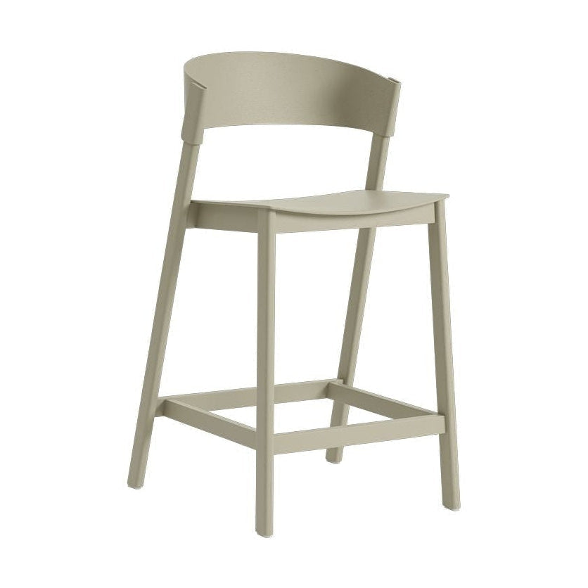 [product_category]-Muuto Cover Counter Stool, Dark Beige-Muuto-5713295967891-33207-MUU-1