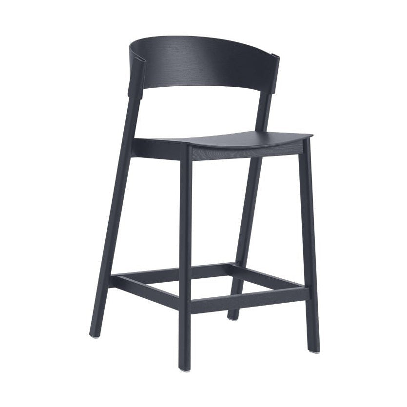 [product_category]-Muuto Cover Counter Stool, Midnight Blue-Muuto-5713295967884-33206-MUU-1