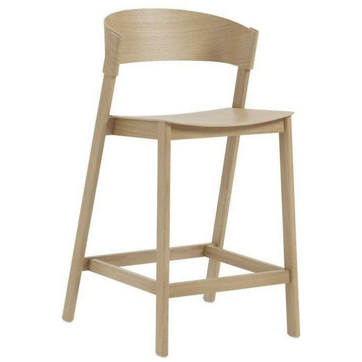 [product_category]-Muuto Cover Counter Stool, Oak-Muuto-5713295306966-33201-MUU-1