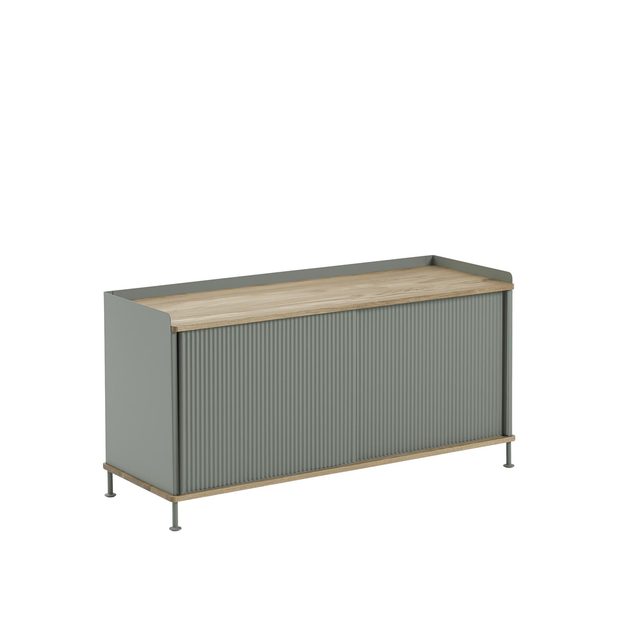 Muuto Enfold Cabinet Dyb, Eg/Grøn