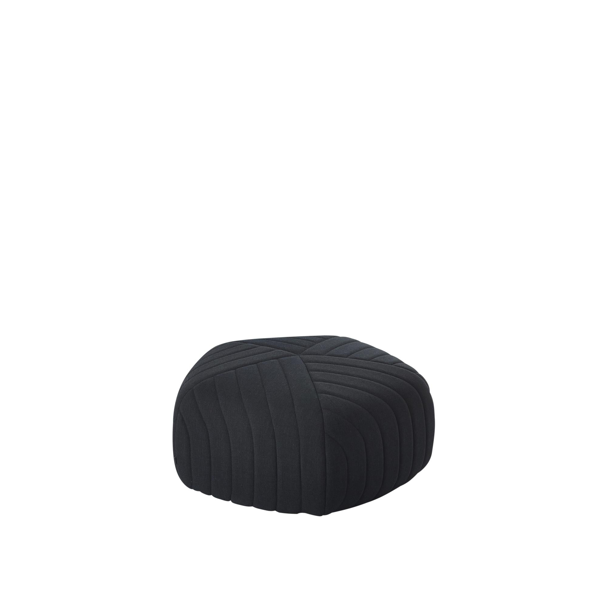 Muuto Five Pouf, dunkelgrau