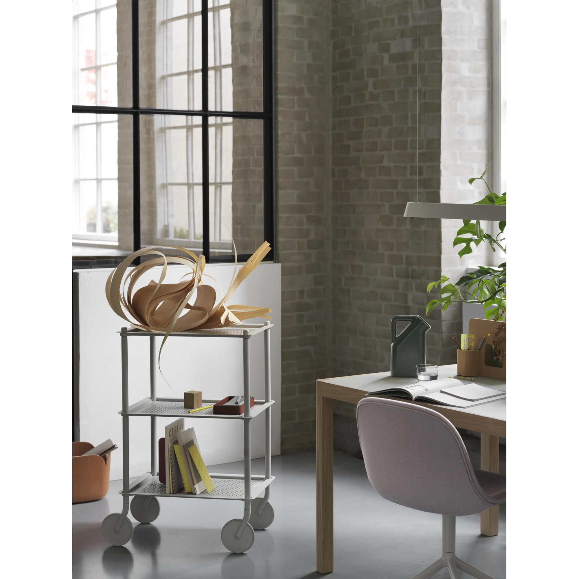 Muuto Flow Trolley 3 Capa, gris