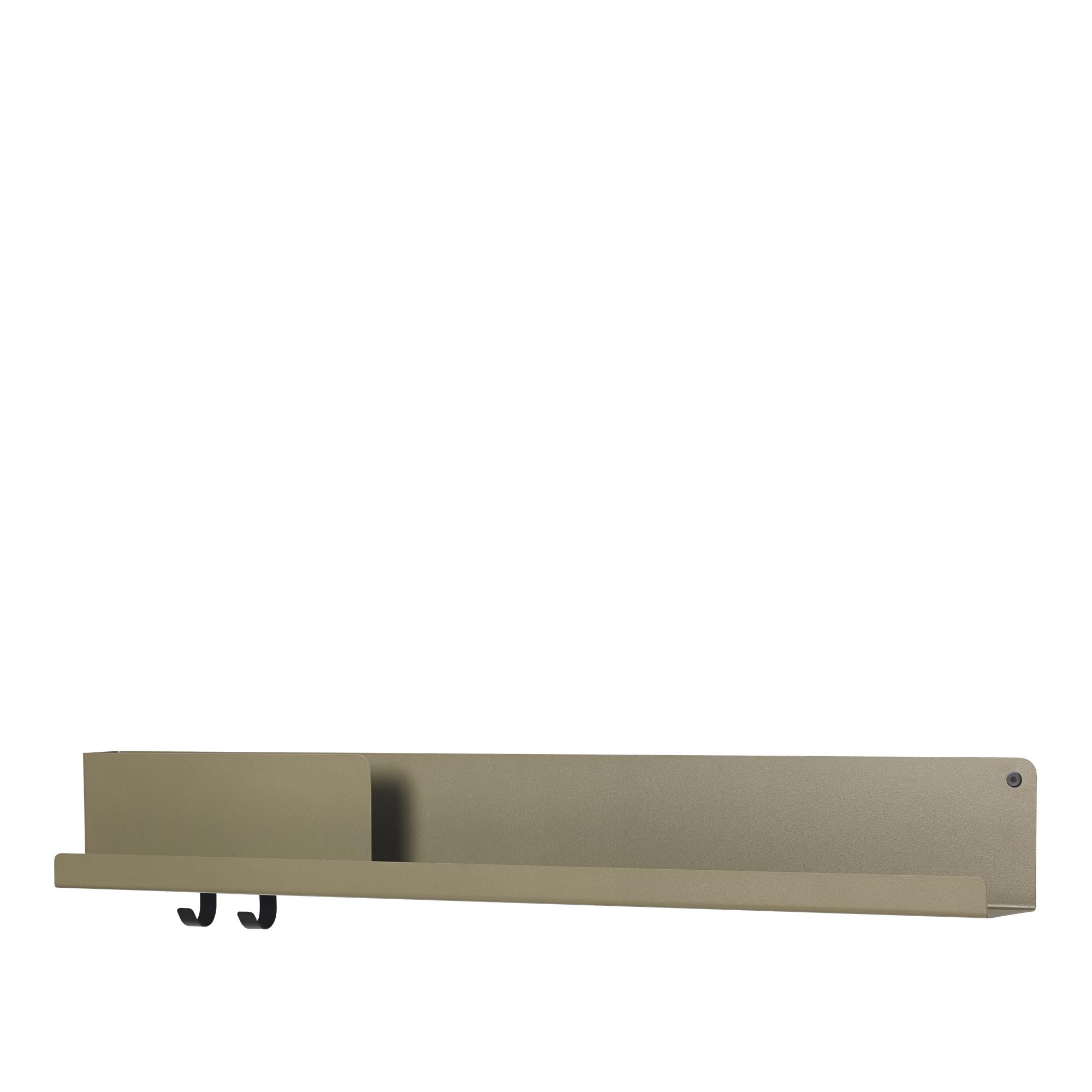 Muuto gefaltetes Stahlregal groß, Olive