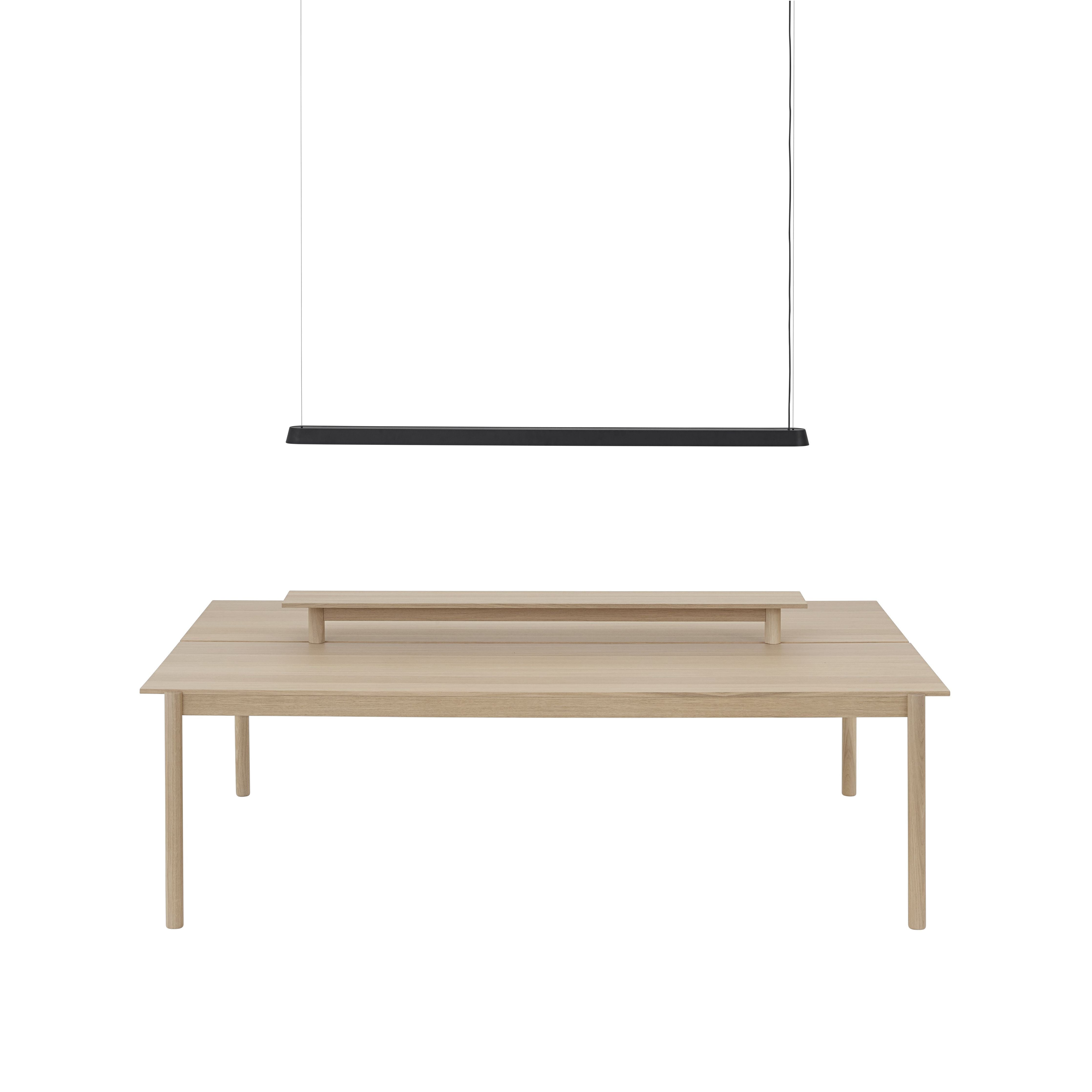 Muuto Linear Suspension Lamp 87 Cm, Black