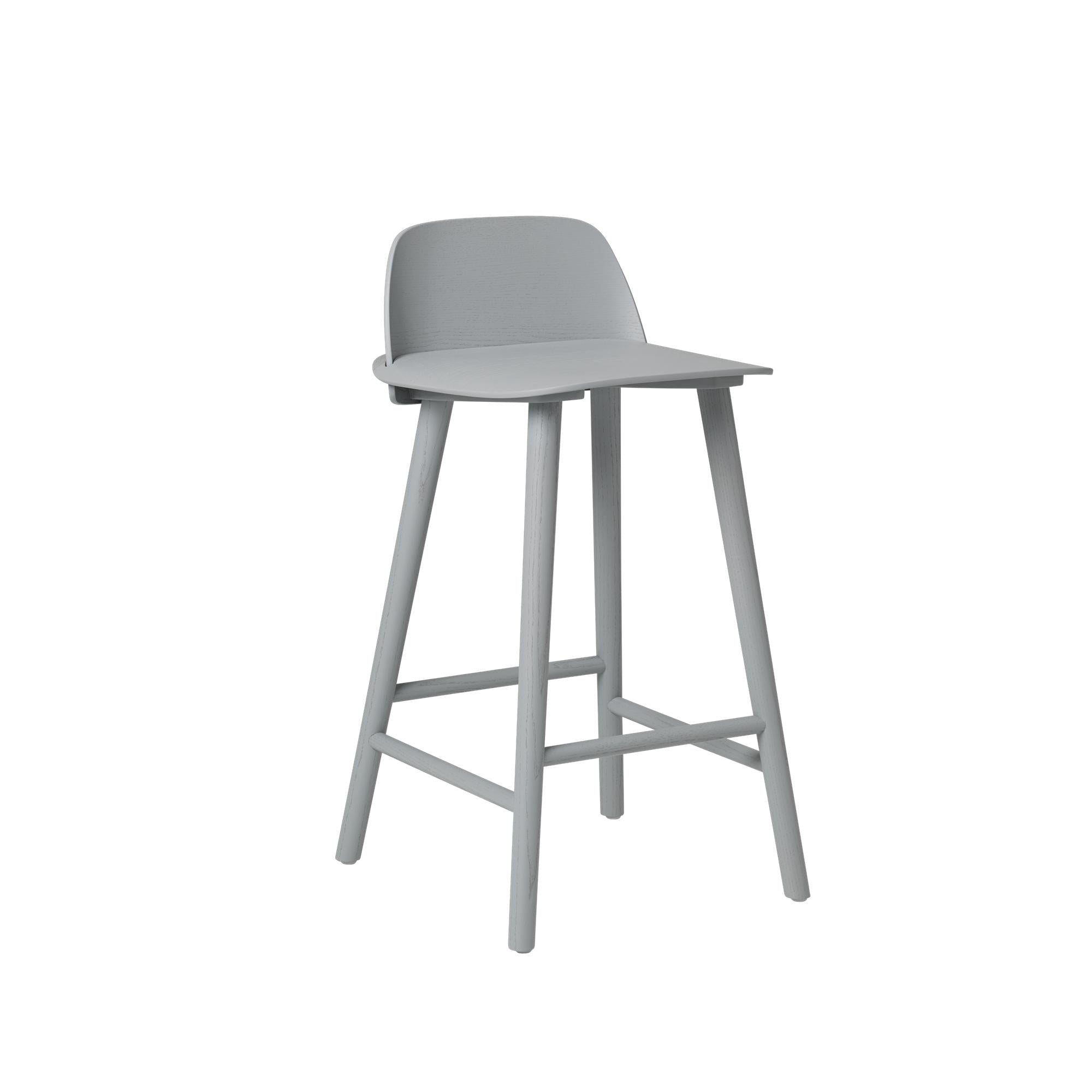 Muuto nerd bar stol H 65 cm, grå